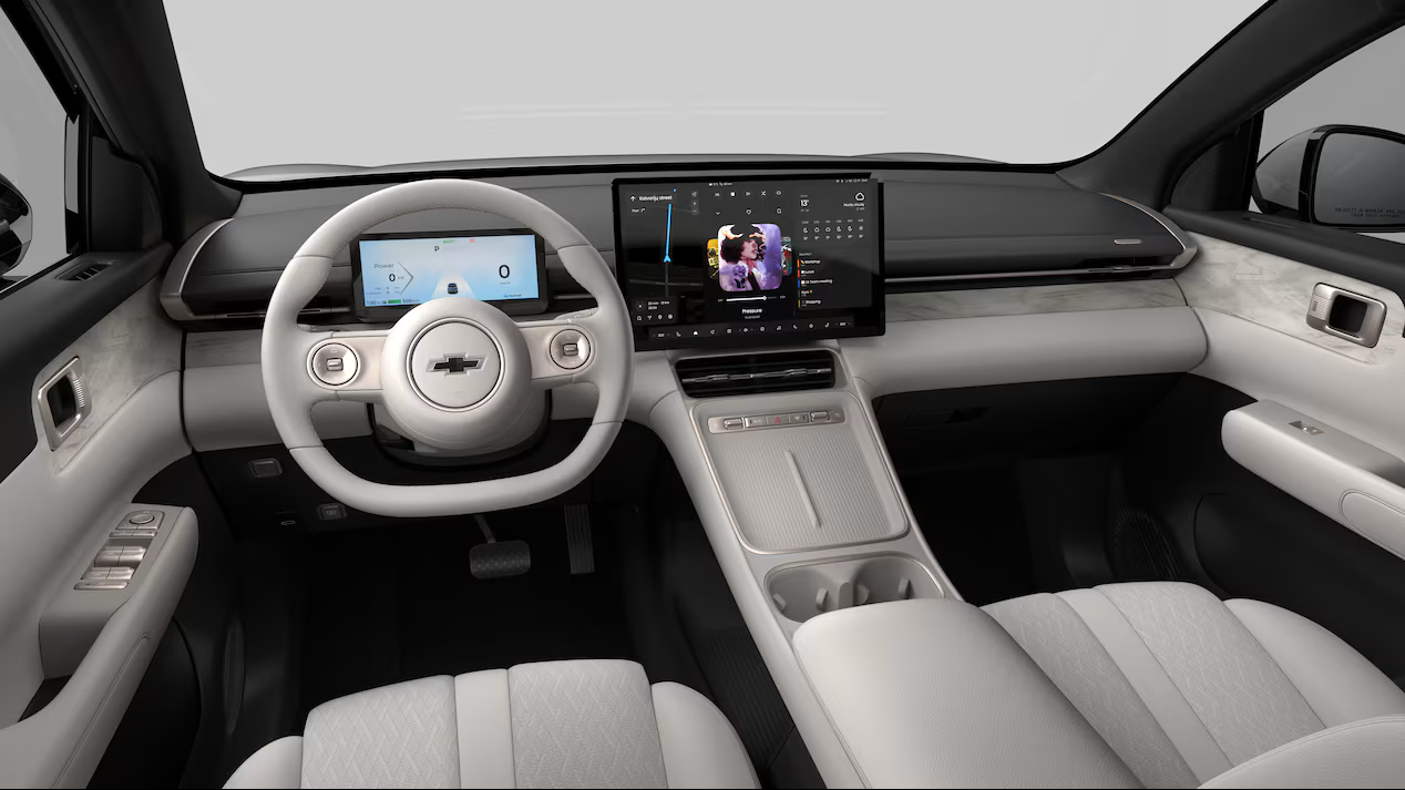 Chevrolet Captiva EV 60 kWh interior view