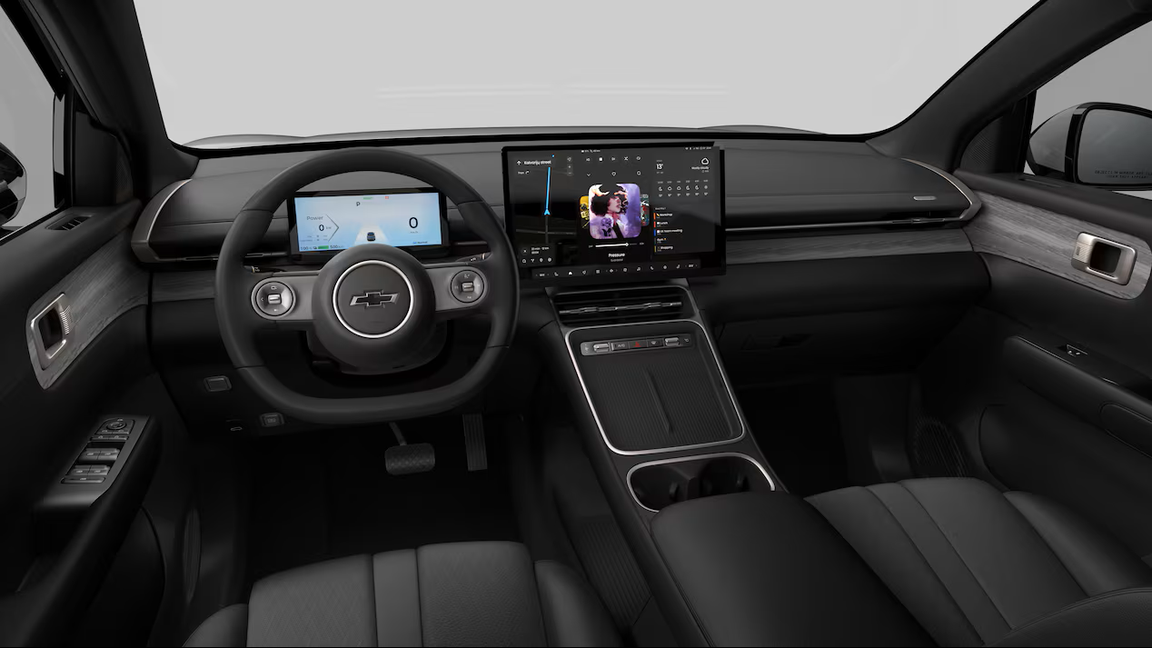 Chevrolet Captiva EV 60 kWh interior view