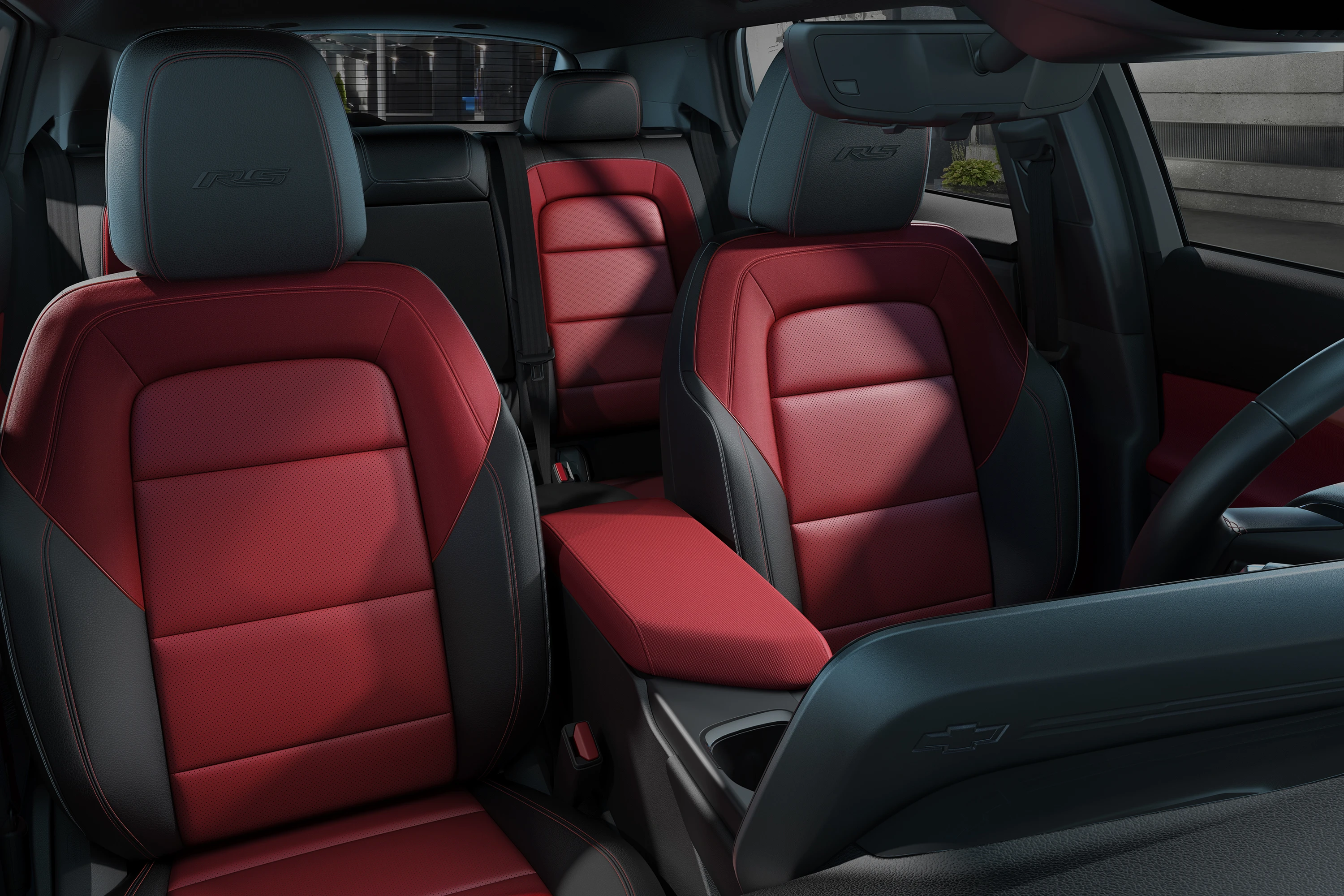 Chevrolet Equinox EV AWD frontseats view