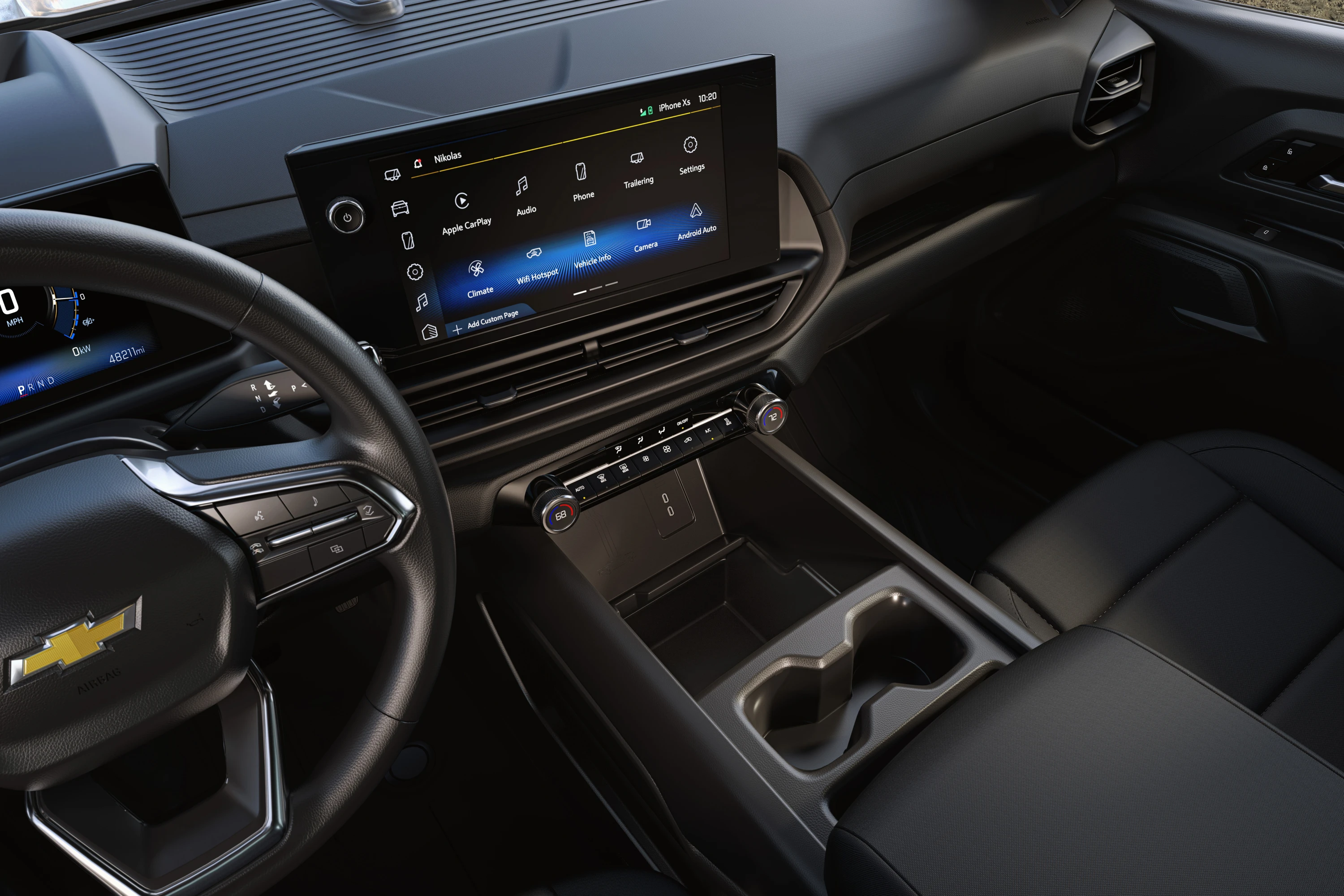 Chevrolet Silverado EV 4WT interior view