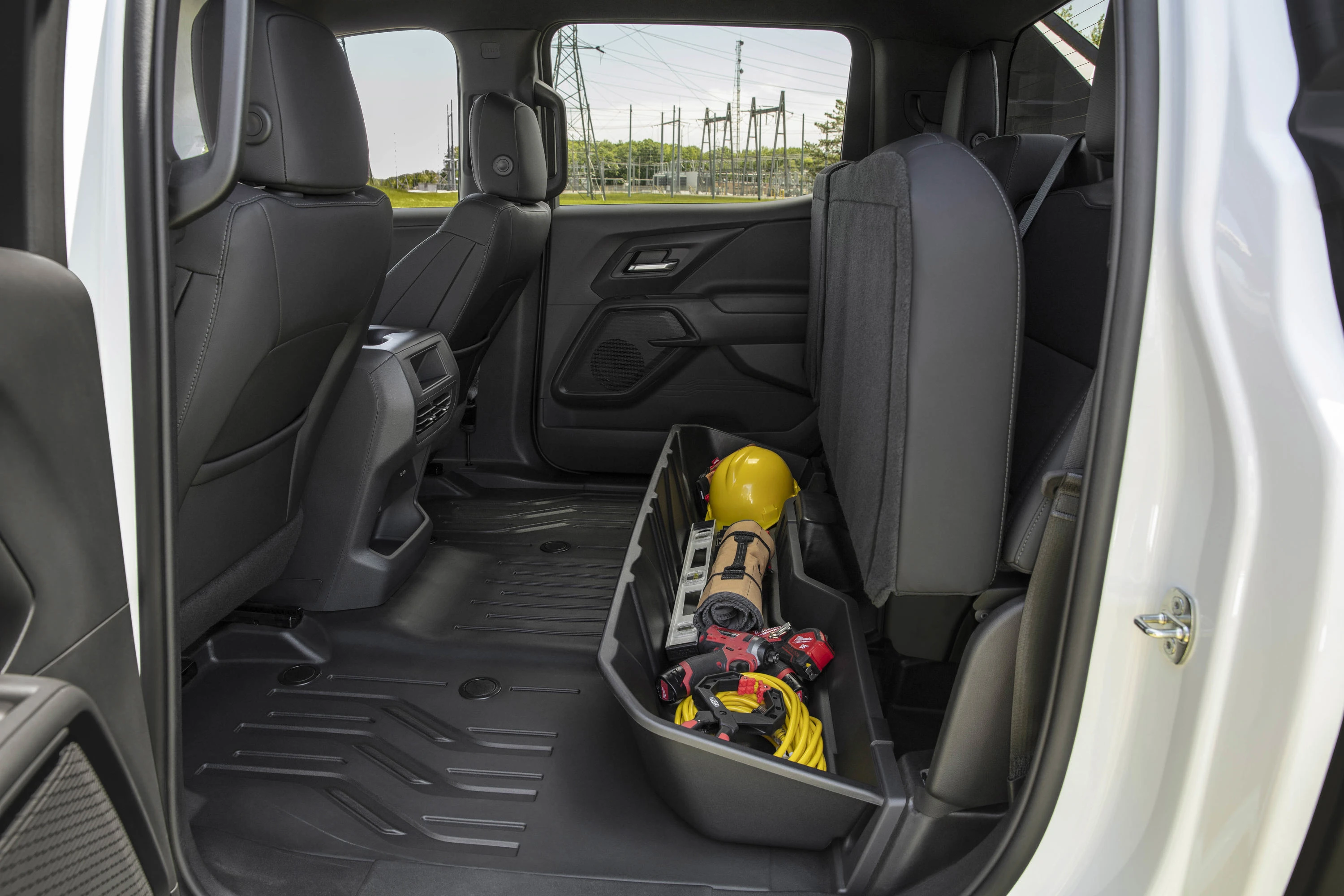 Chevrolet Silverado EV 4WT secondrowseats view