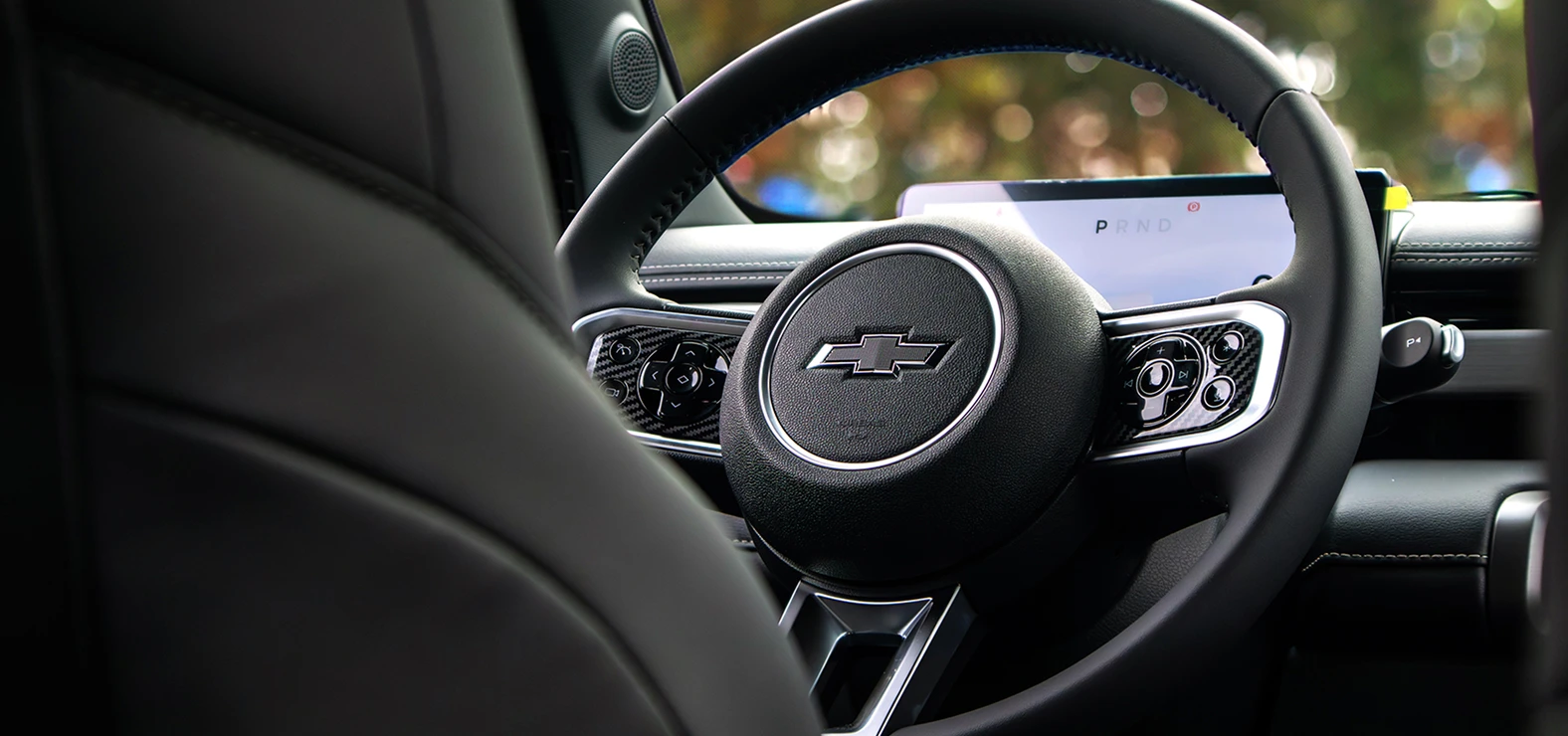 Chevrolet Spark EUV 42 kWh steeringwheel view