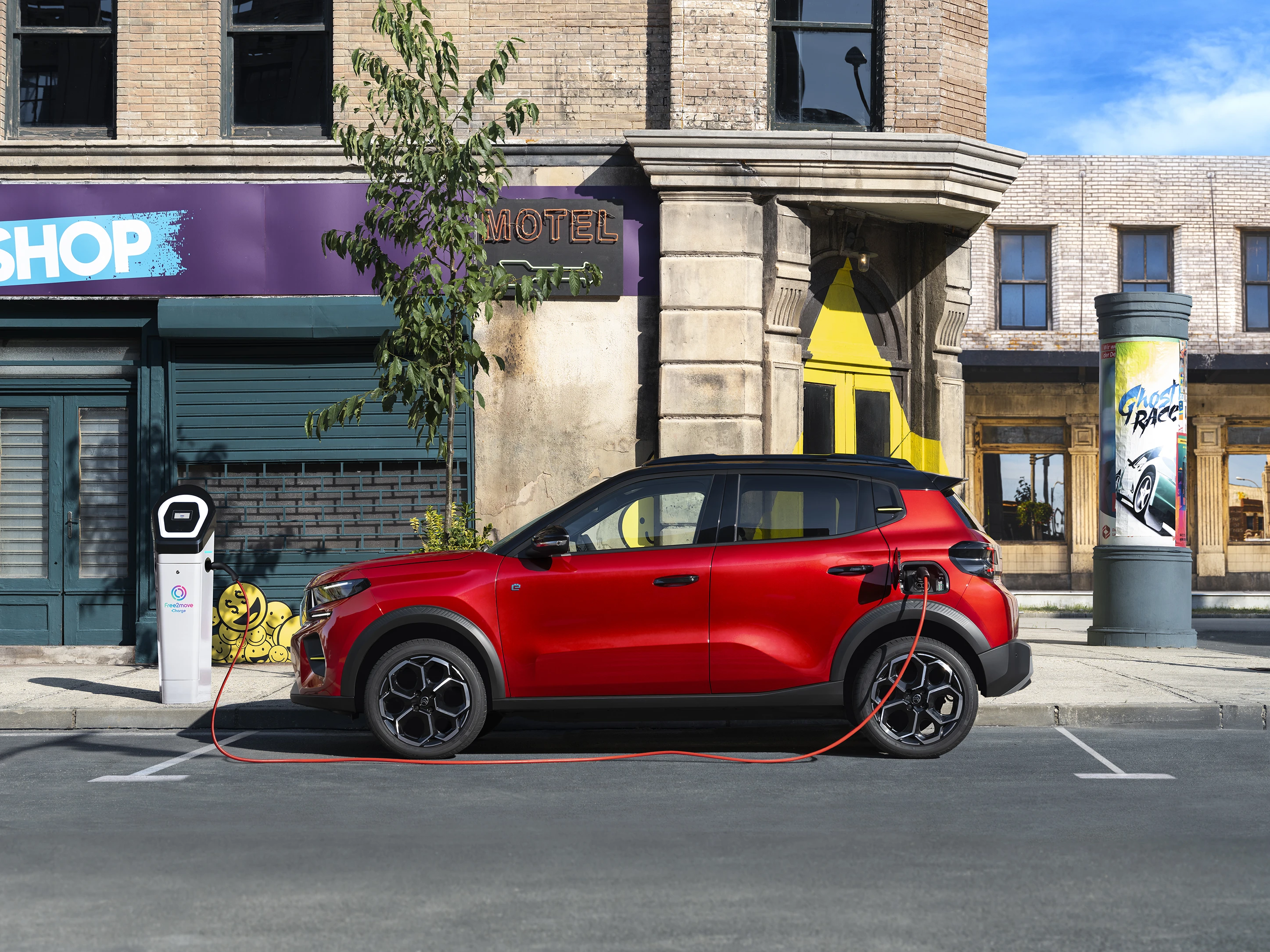 Citroën ë-C3 Urban Range charging view