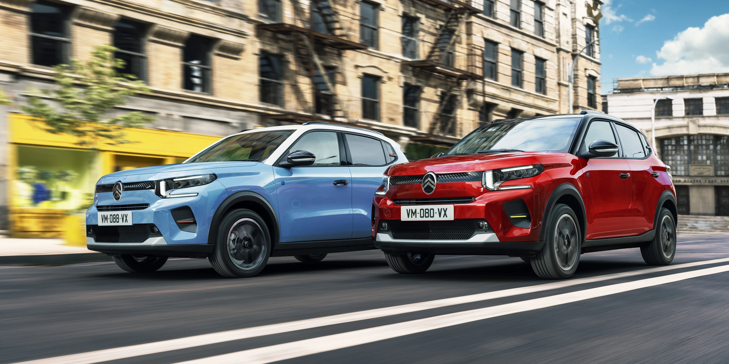 Citroën ë-C3 Urban Range exterior view