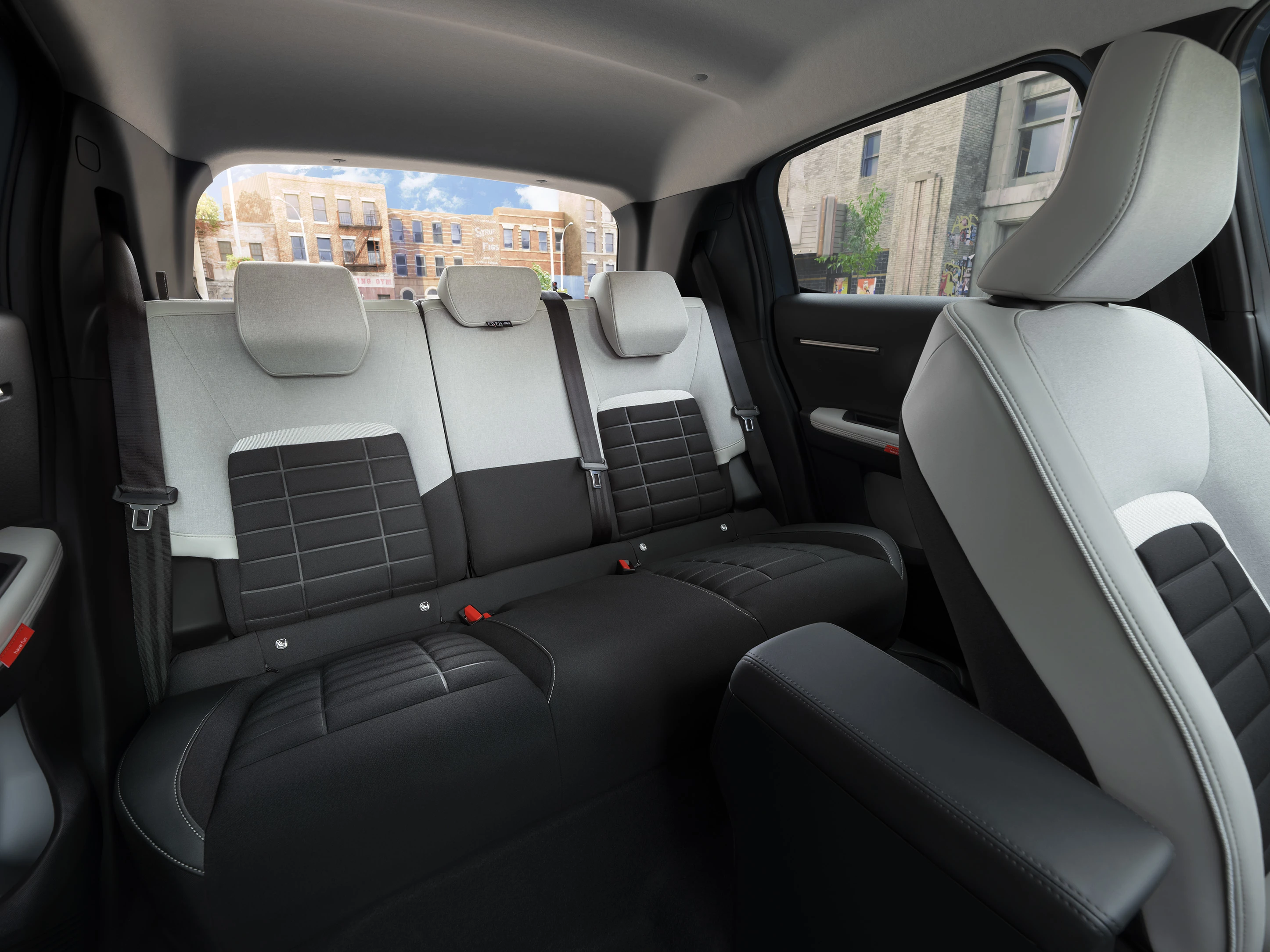 Citroën ë-C3 Urban Range secondrowseats view