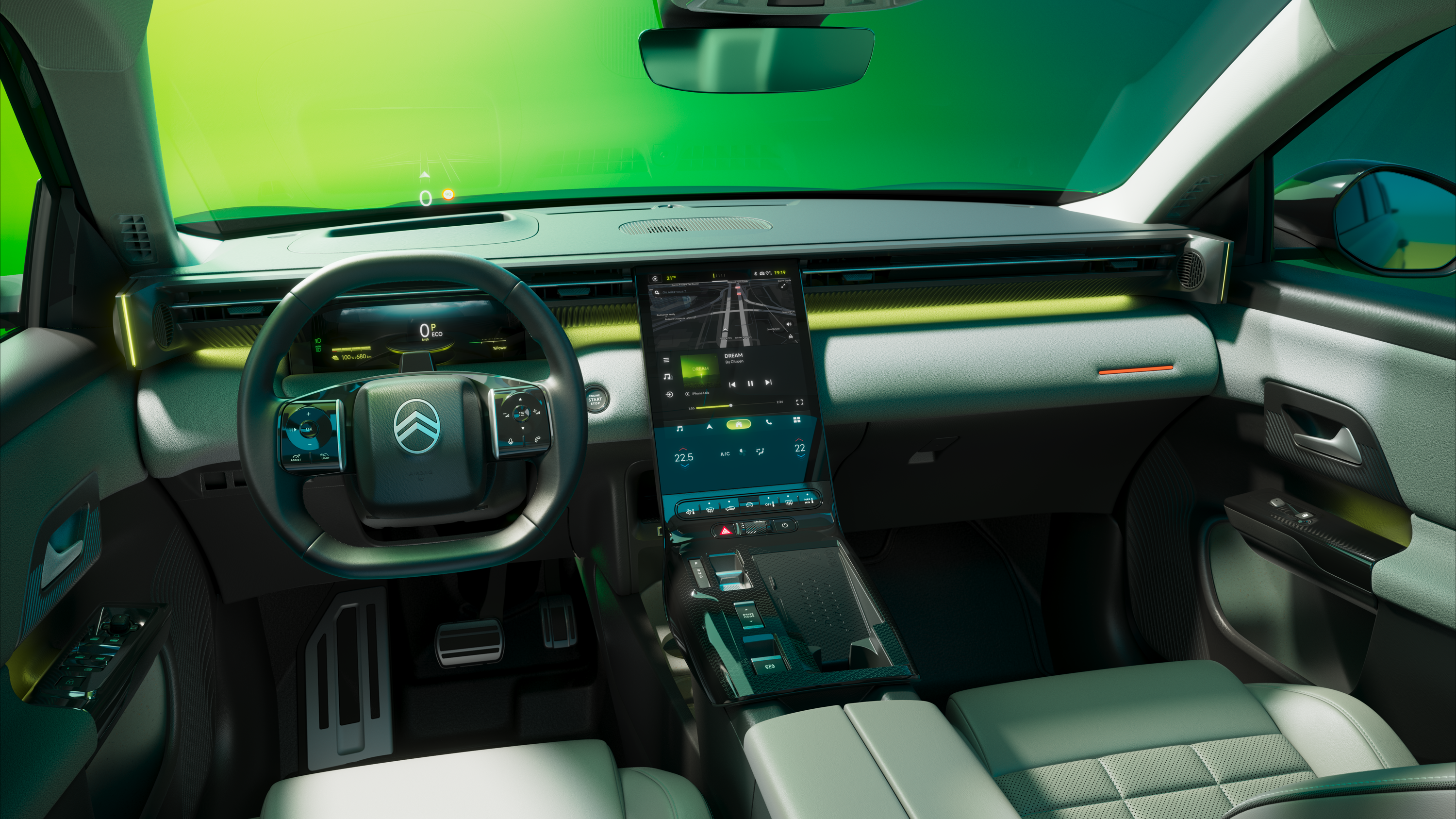 Citroën ë-C5 Aircross Long Range interior view