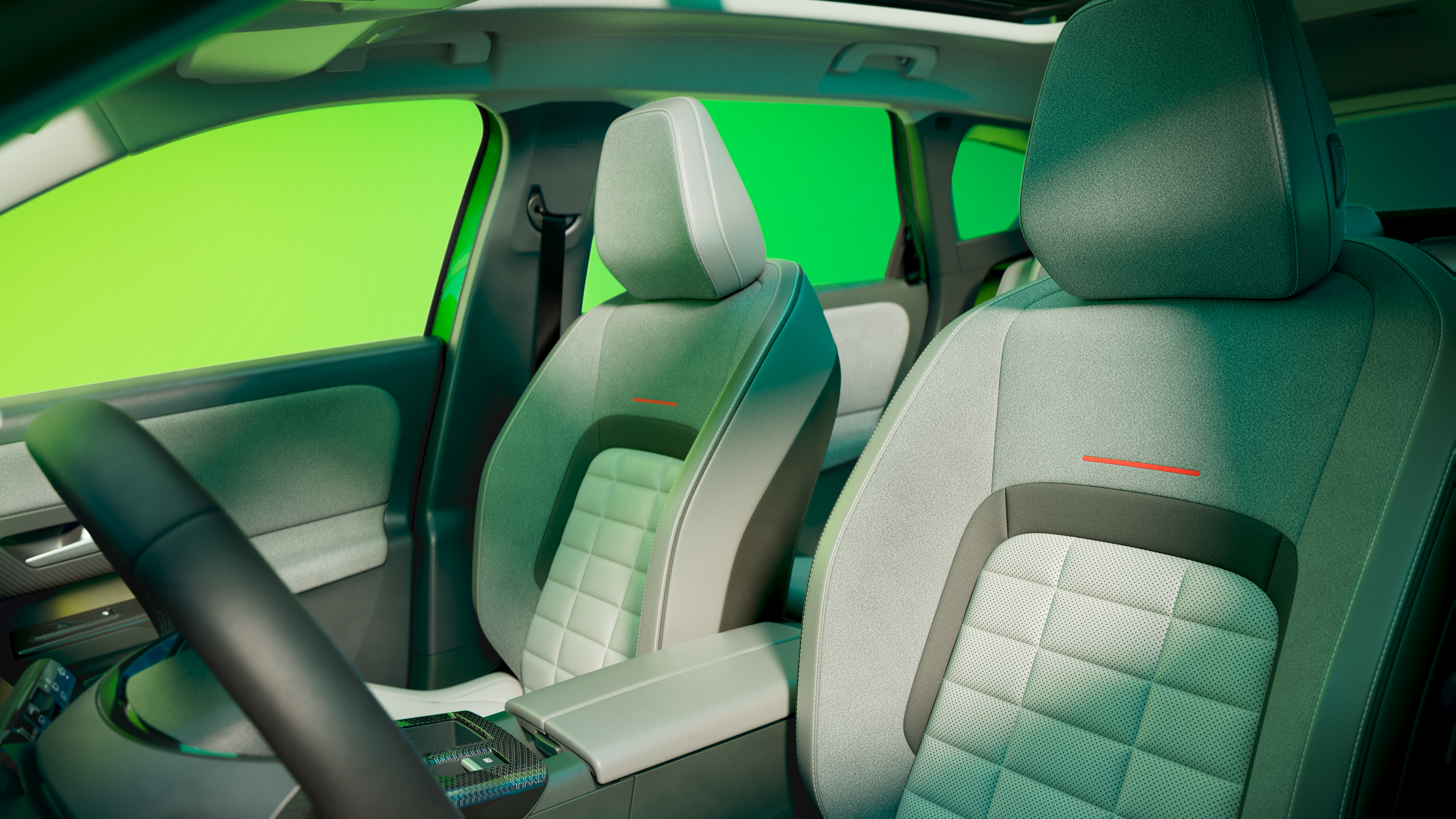 Citroën ë-C5 Aircross Long Range frontseats view