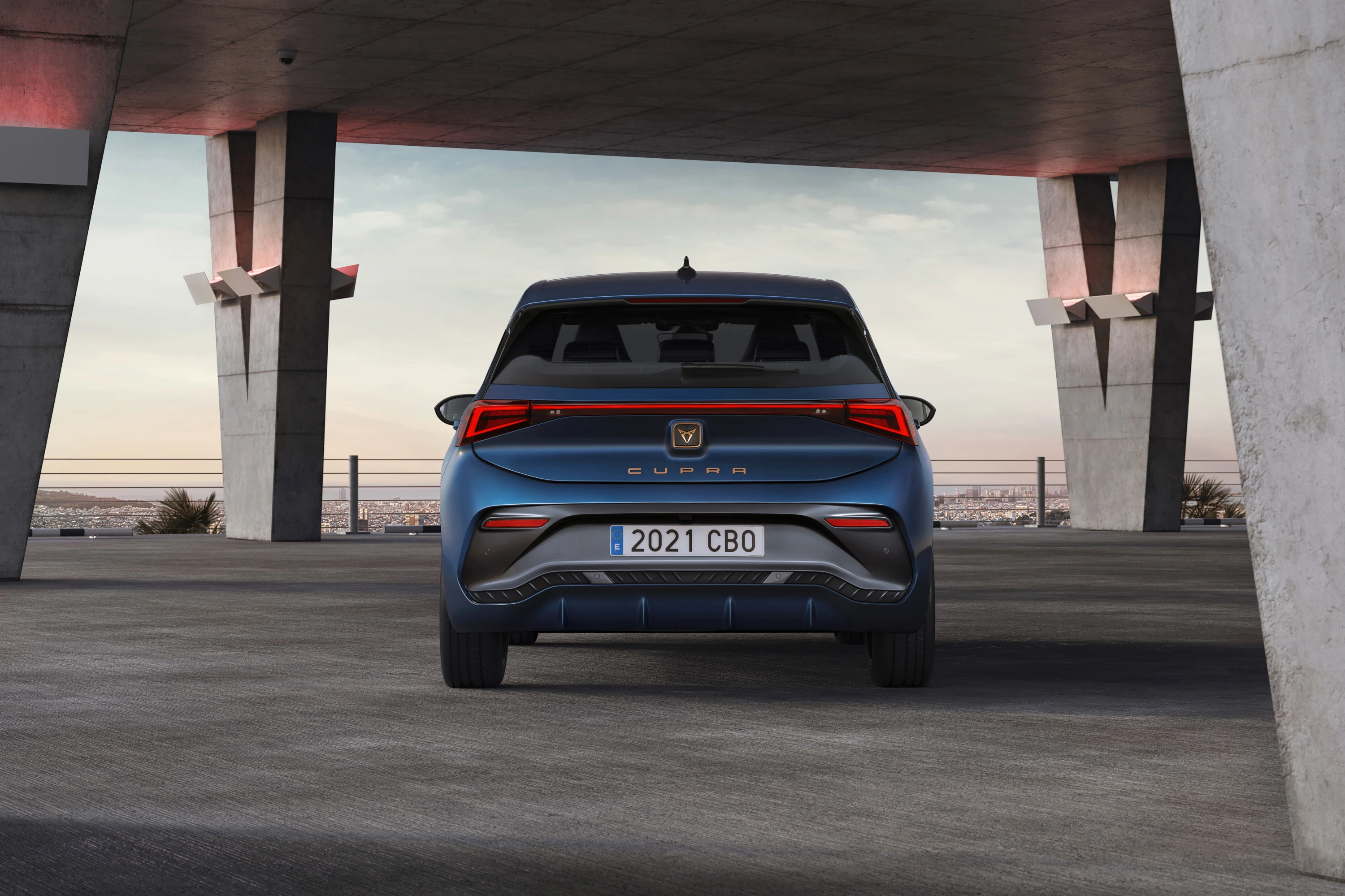CUPRA BORN 58 exterior view