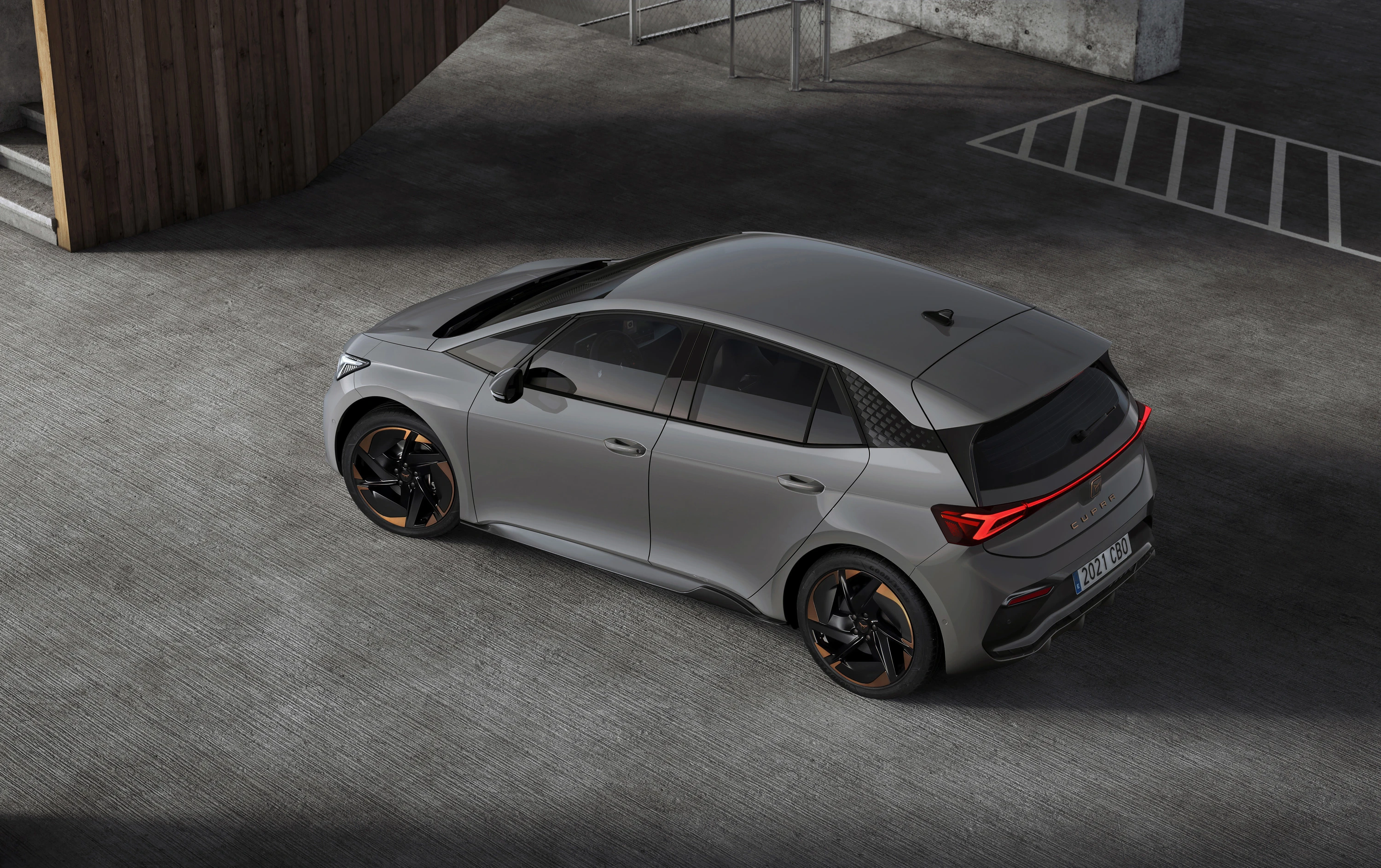 CUPRA BORN 58 exterior view