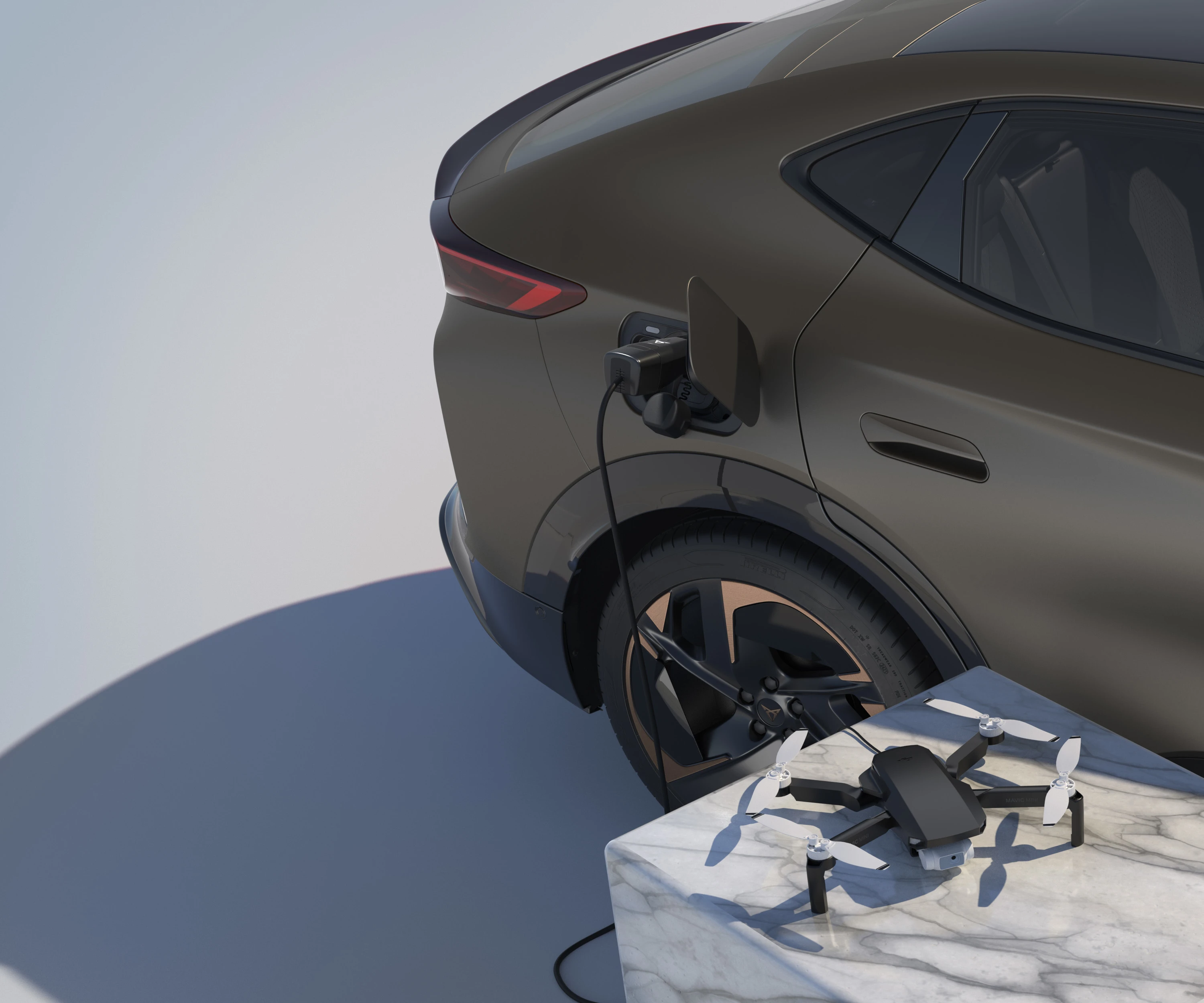CUPRA Tavascan 58 charging view