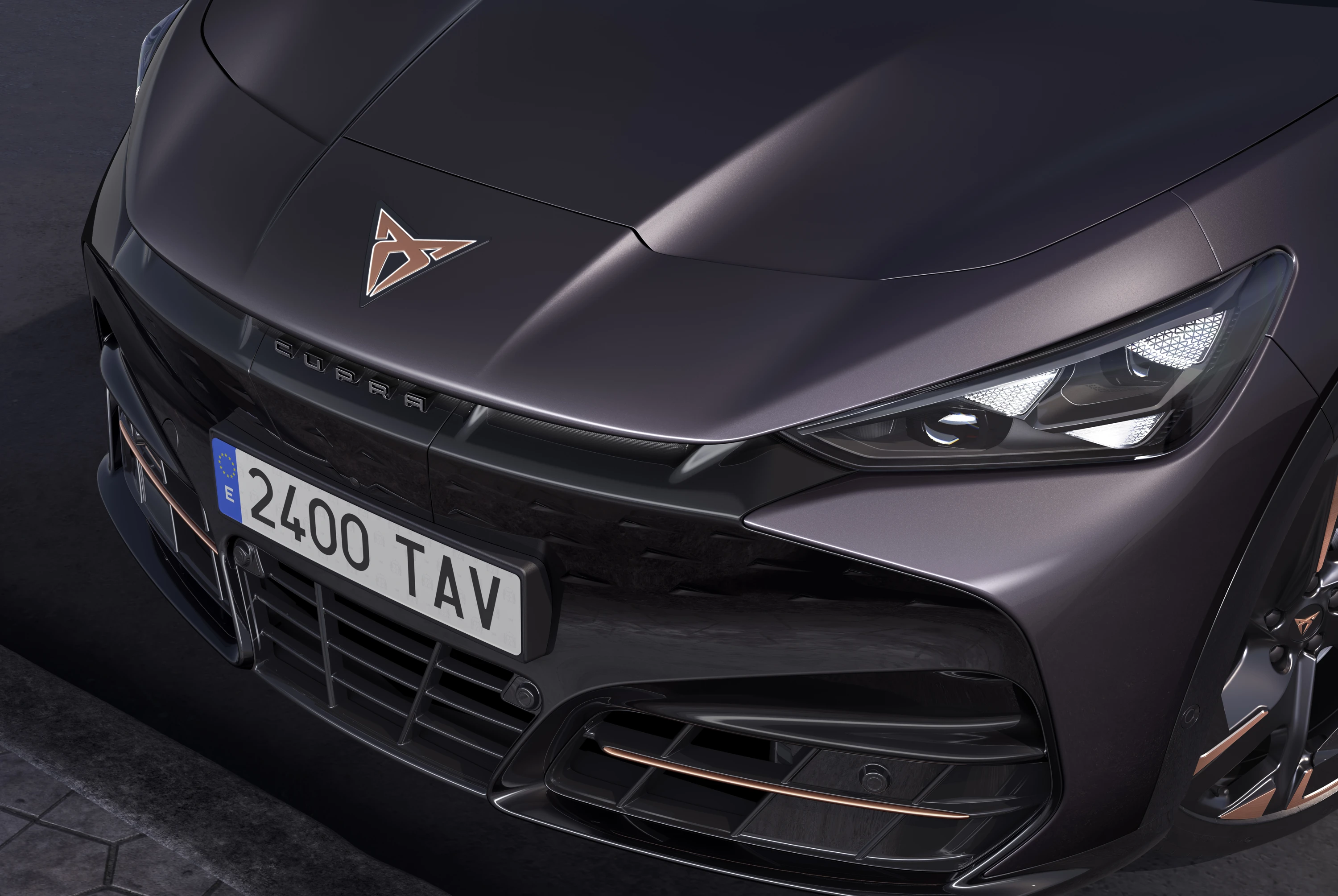 CUPRA Tavascan 58 headlights view