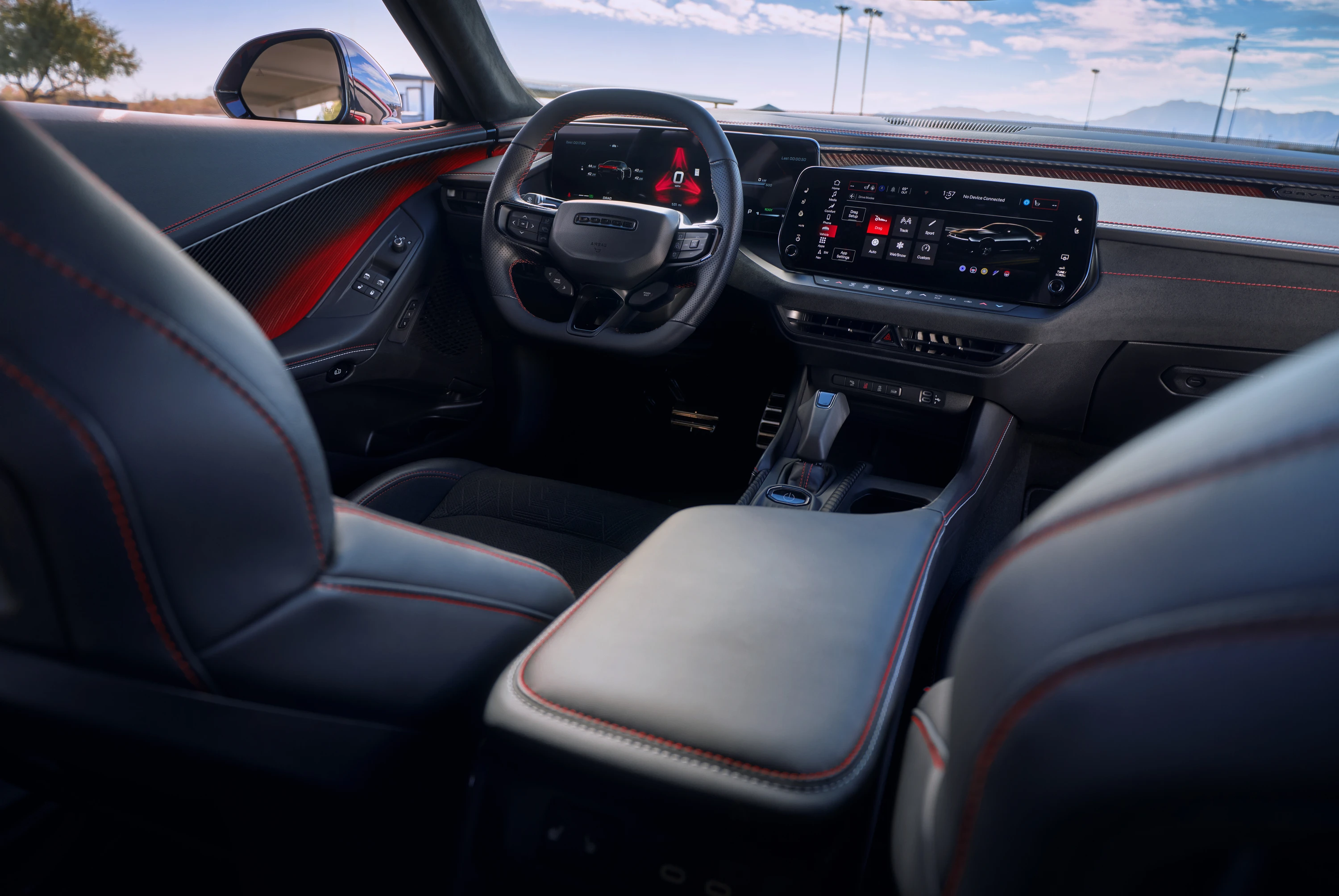 Dodge Charger Daytona Scat Pack AWD 2D interior view