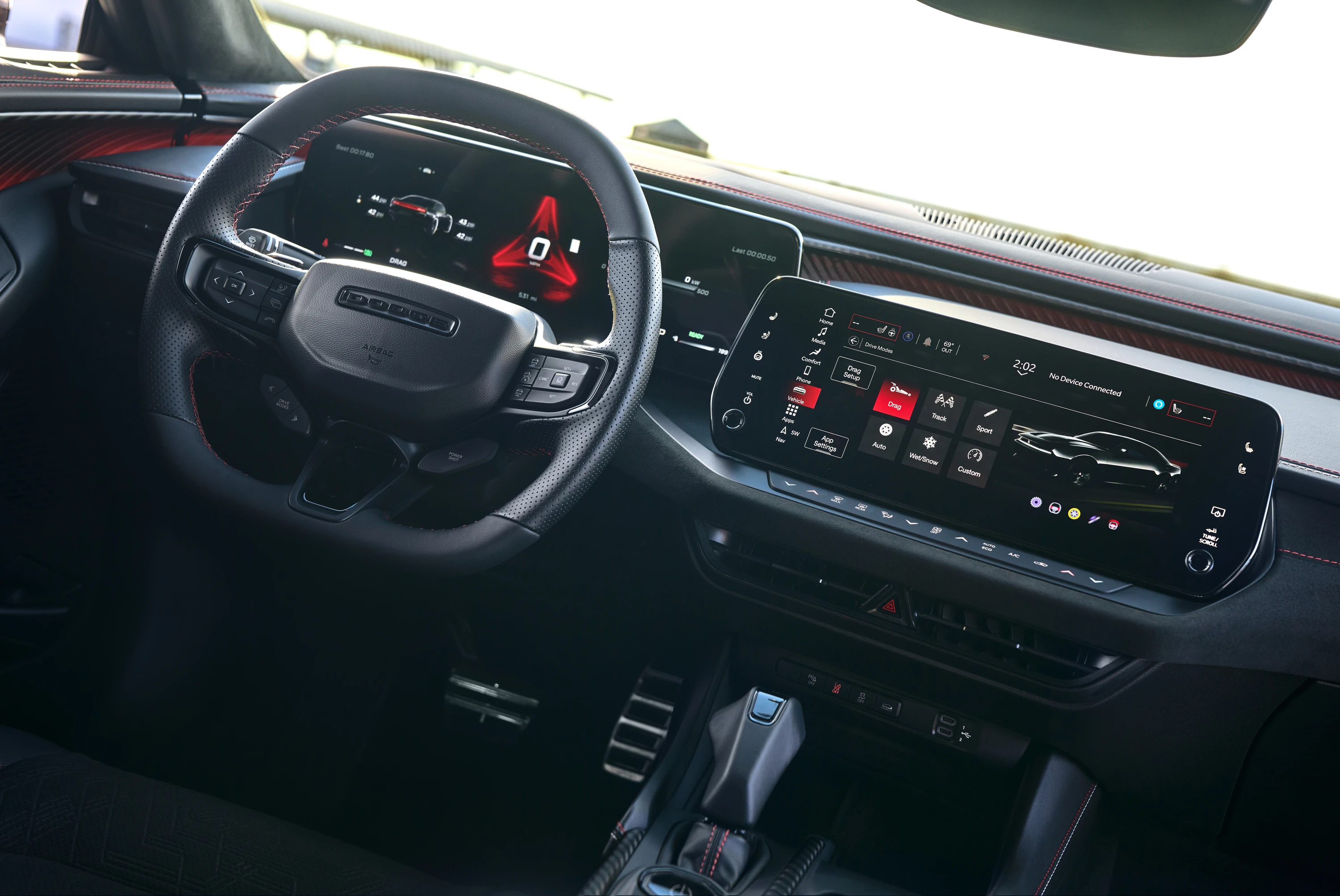 Dodge Charger Daytona Scat Pack AWD 2D screens view