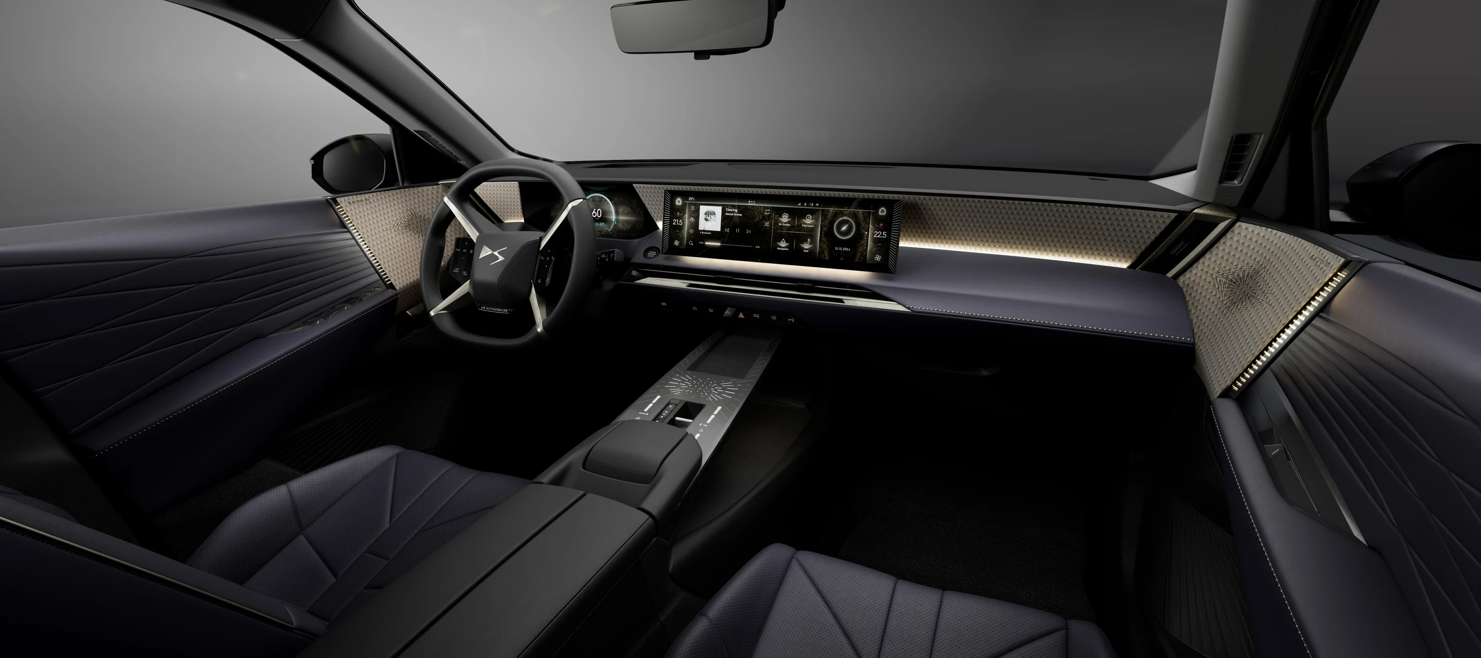 DS N°7 E-Tense FWD Long Range interior view
