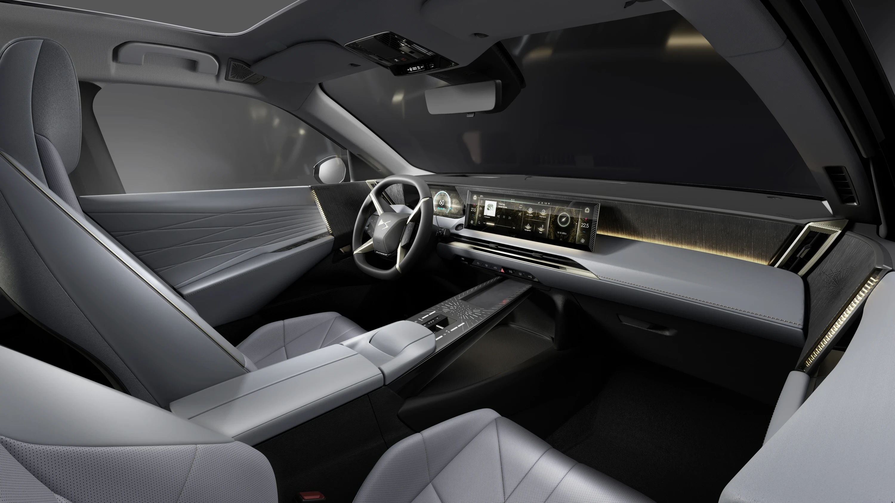 DS N°7 E-Tense FWD Long Range interior view