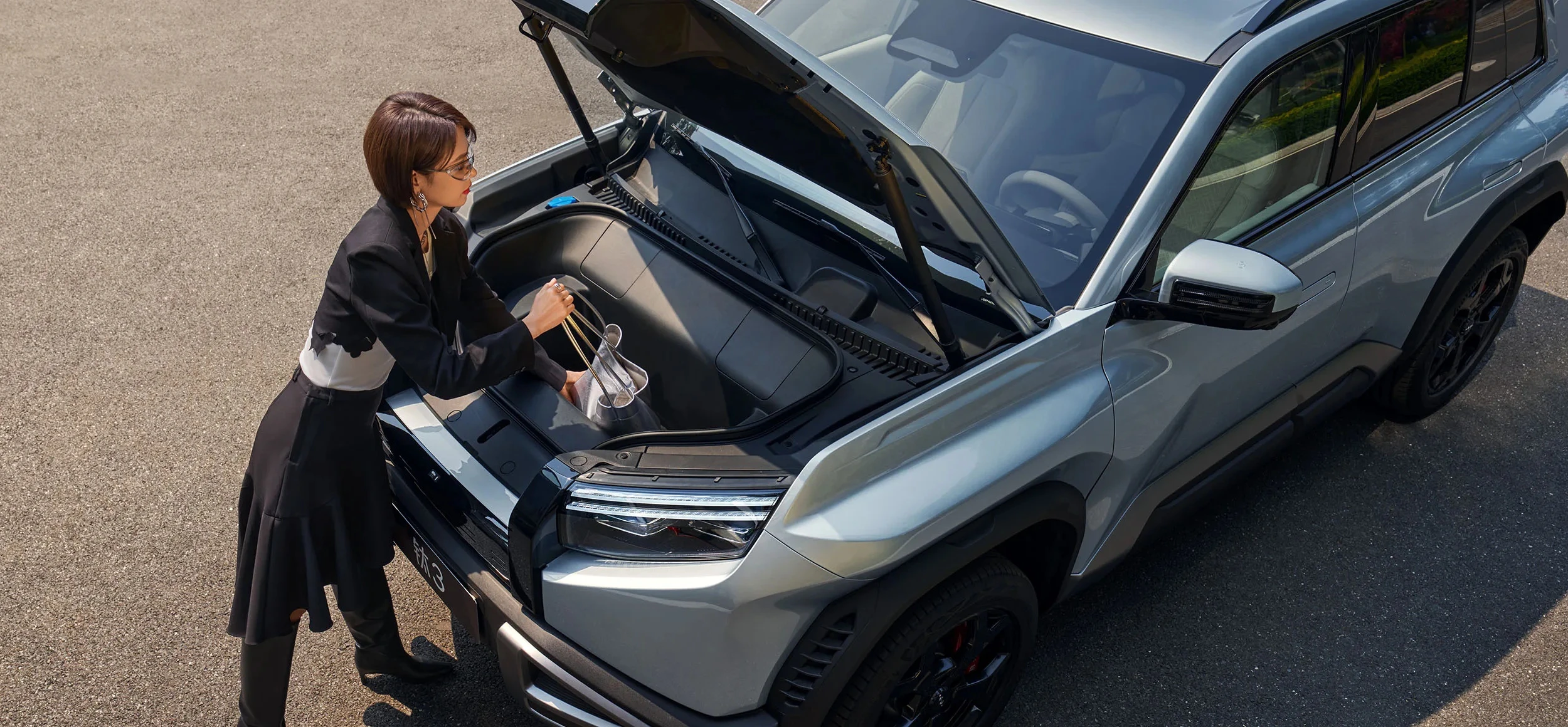 Fangchengbao Tai 3 73 kWh AWD frunk view