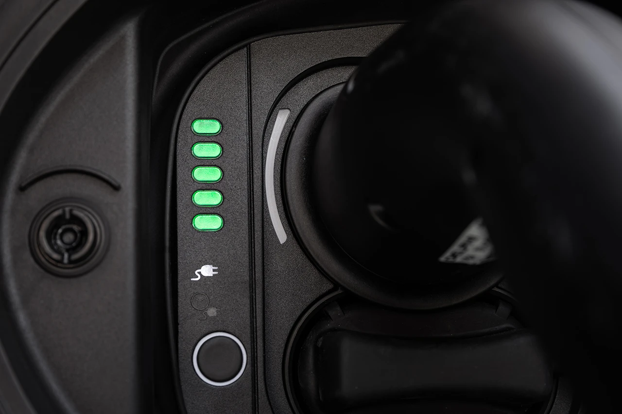 Fiat 500e 24 kWh chargport view