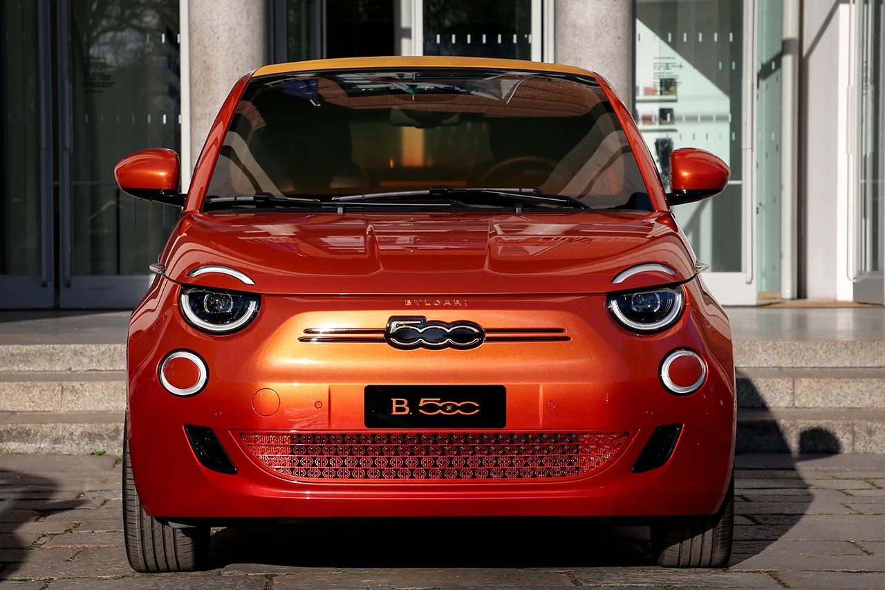 Fiat 500e 24 kWh exterior view