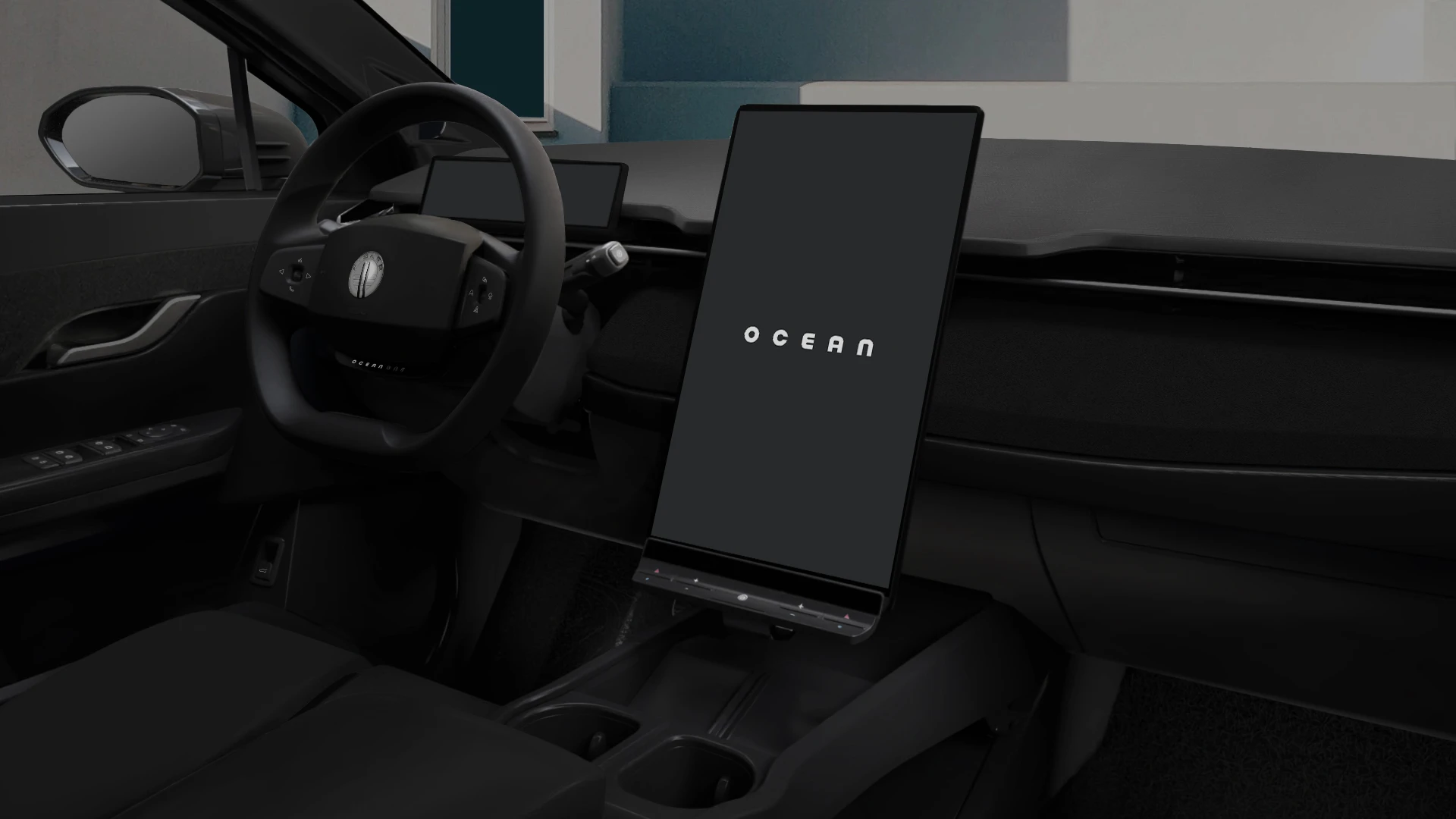 Fisker Ocean Sport screens view