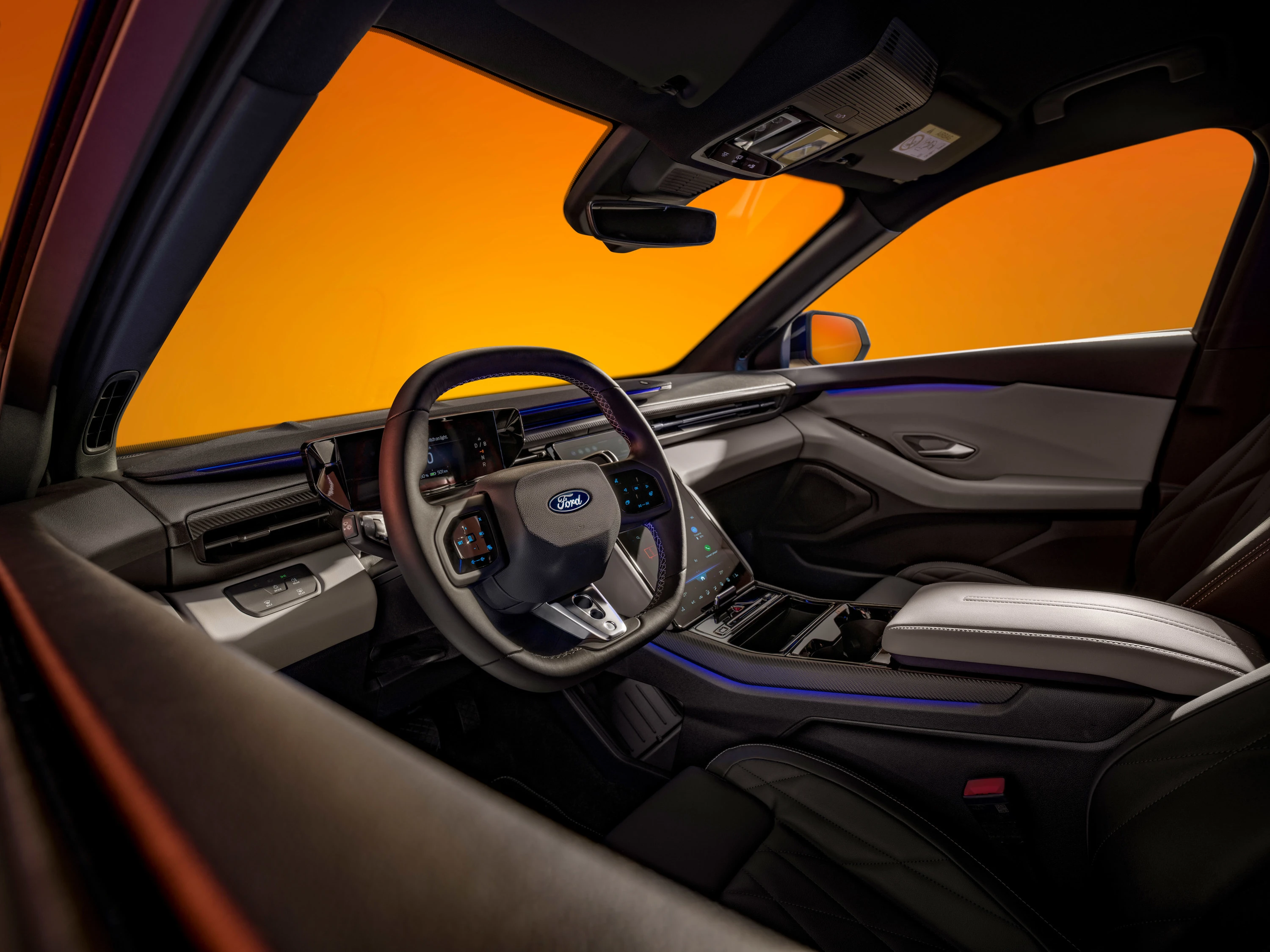 Ford Capri Standard Range RWD interior view