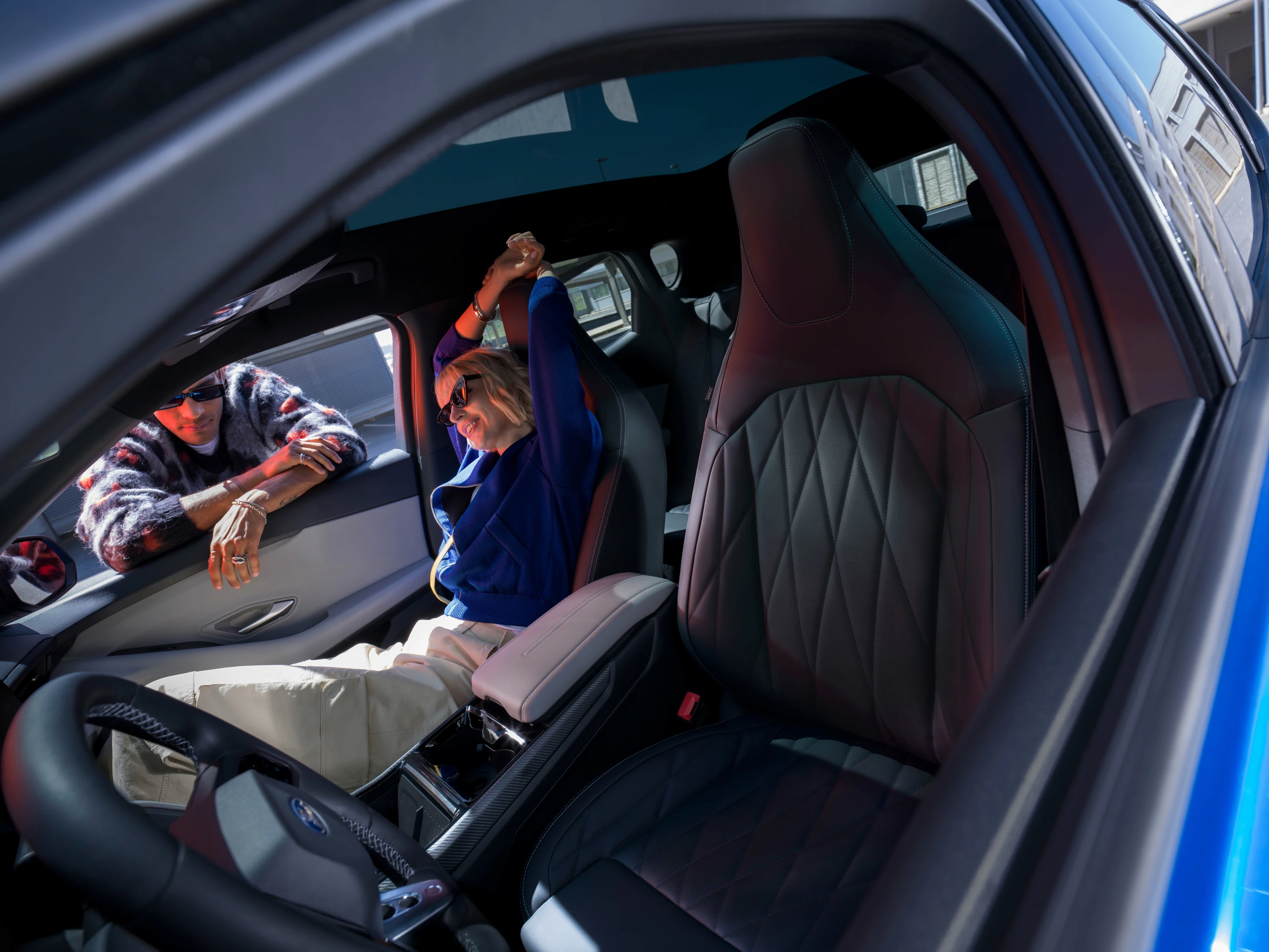 Ford Capri Standard Range RWD frontseats view