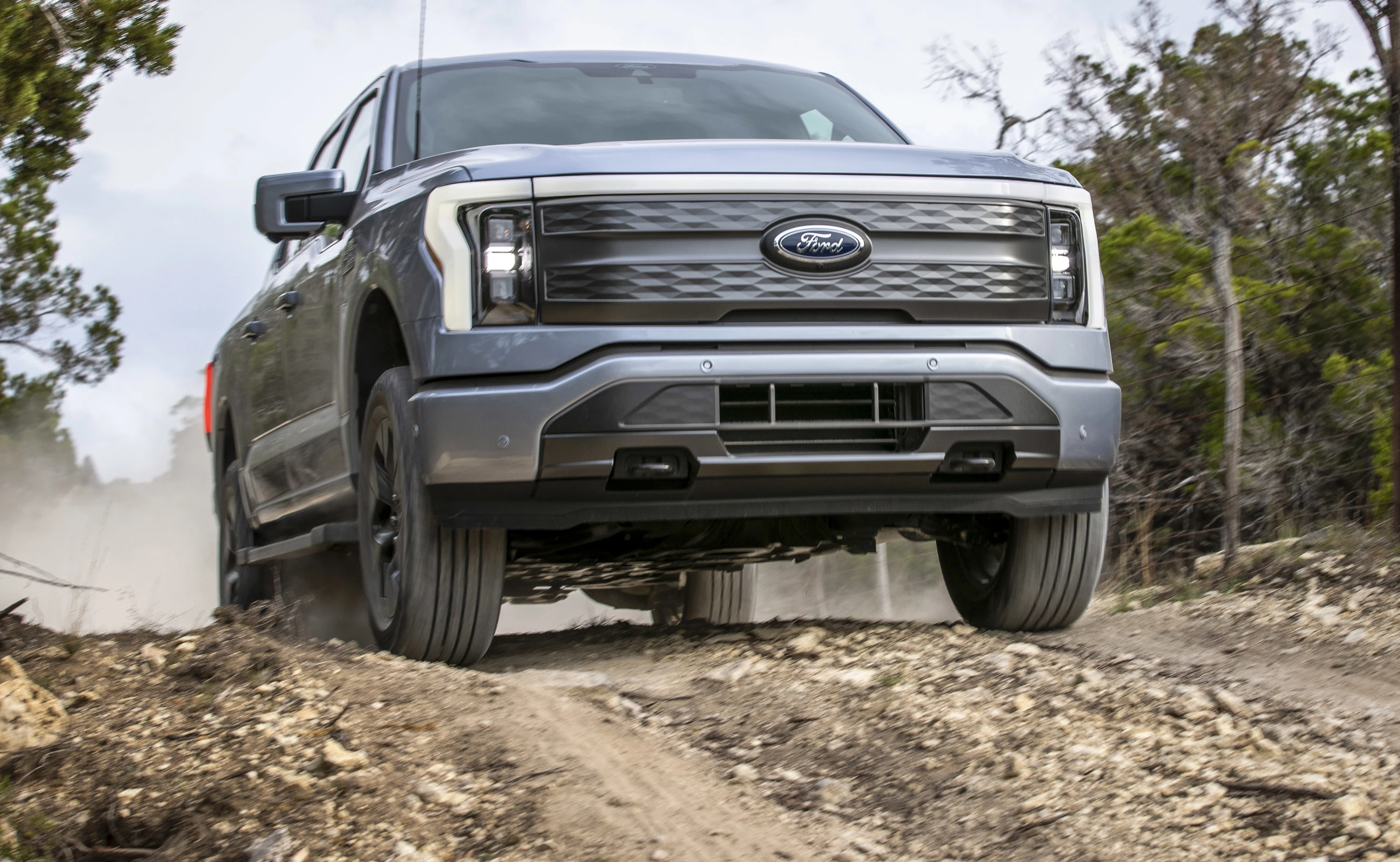 Ford F150 Lightning Extended Range exterior view