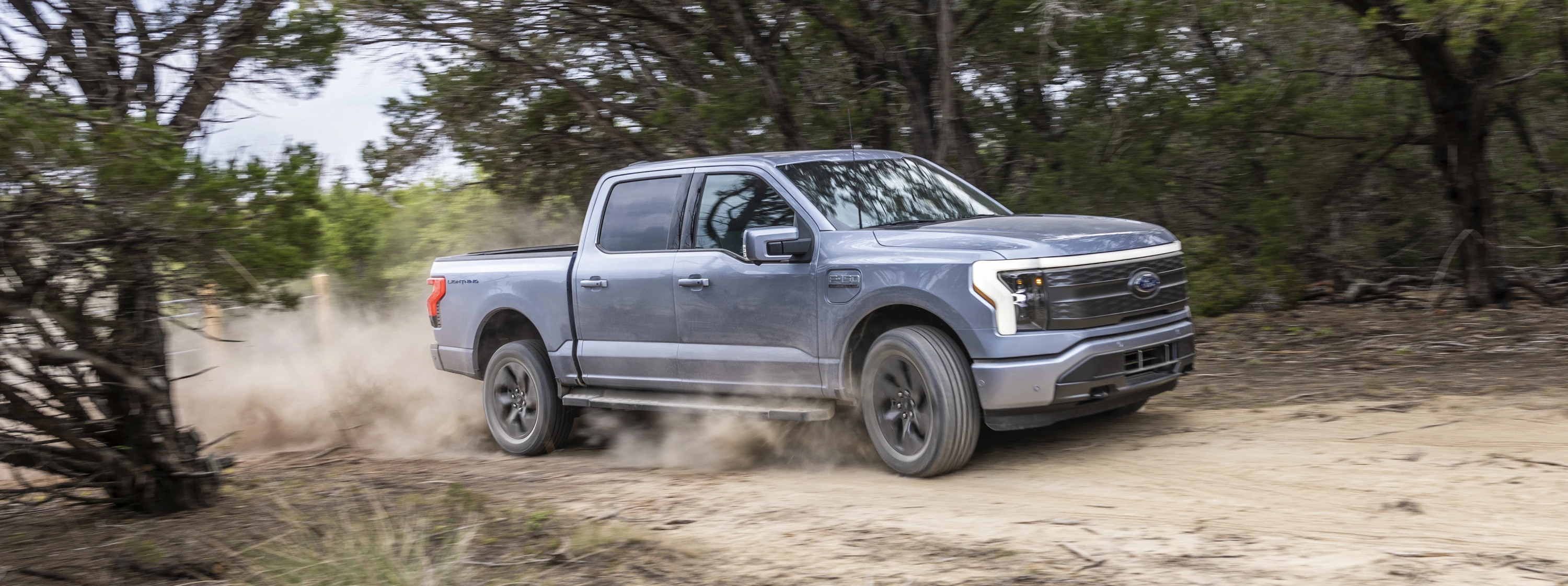 Ford F150 Lightning Extended Range exterior view