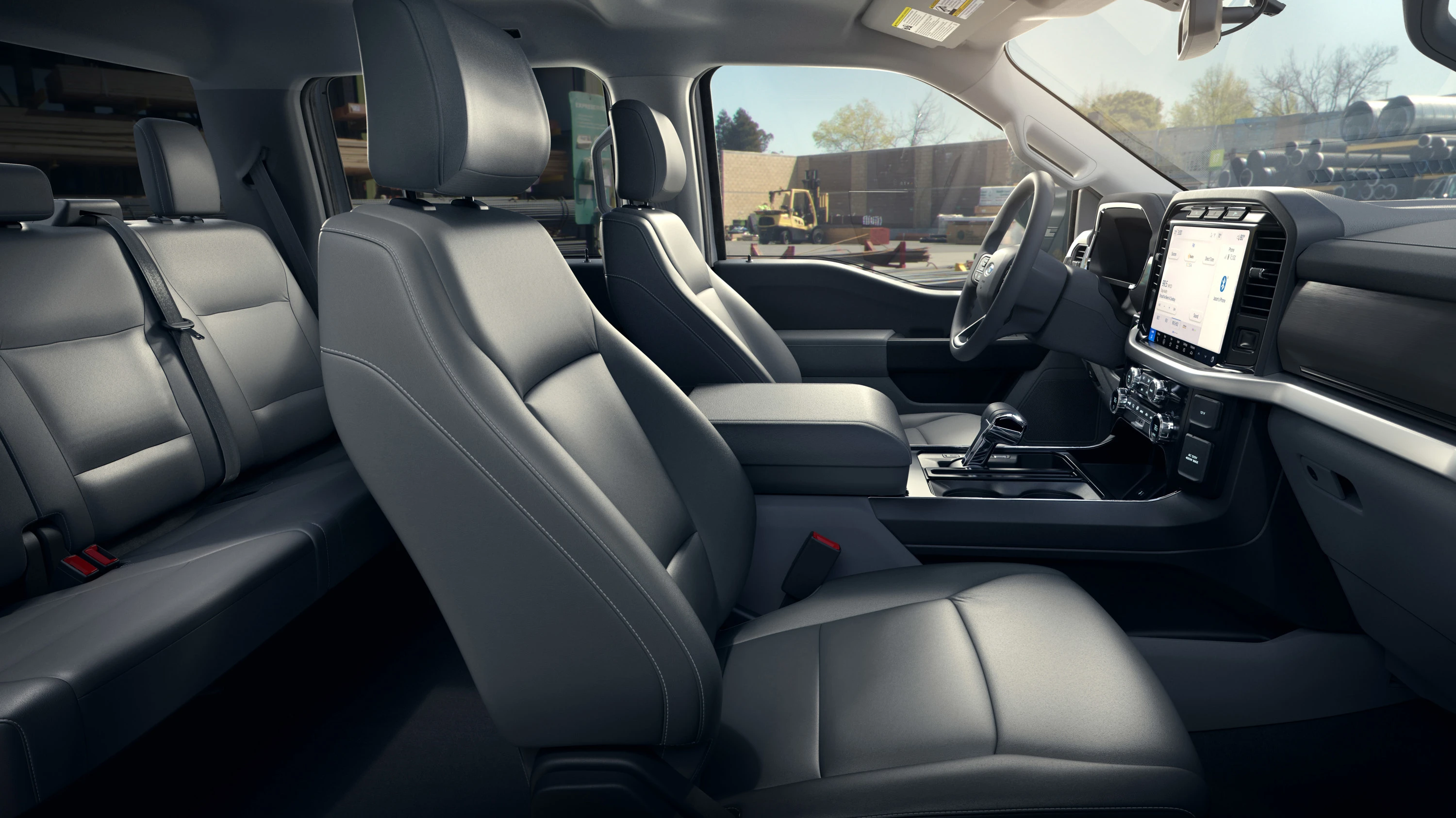 Ford F150 Lightning Standard Range frontseats view