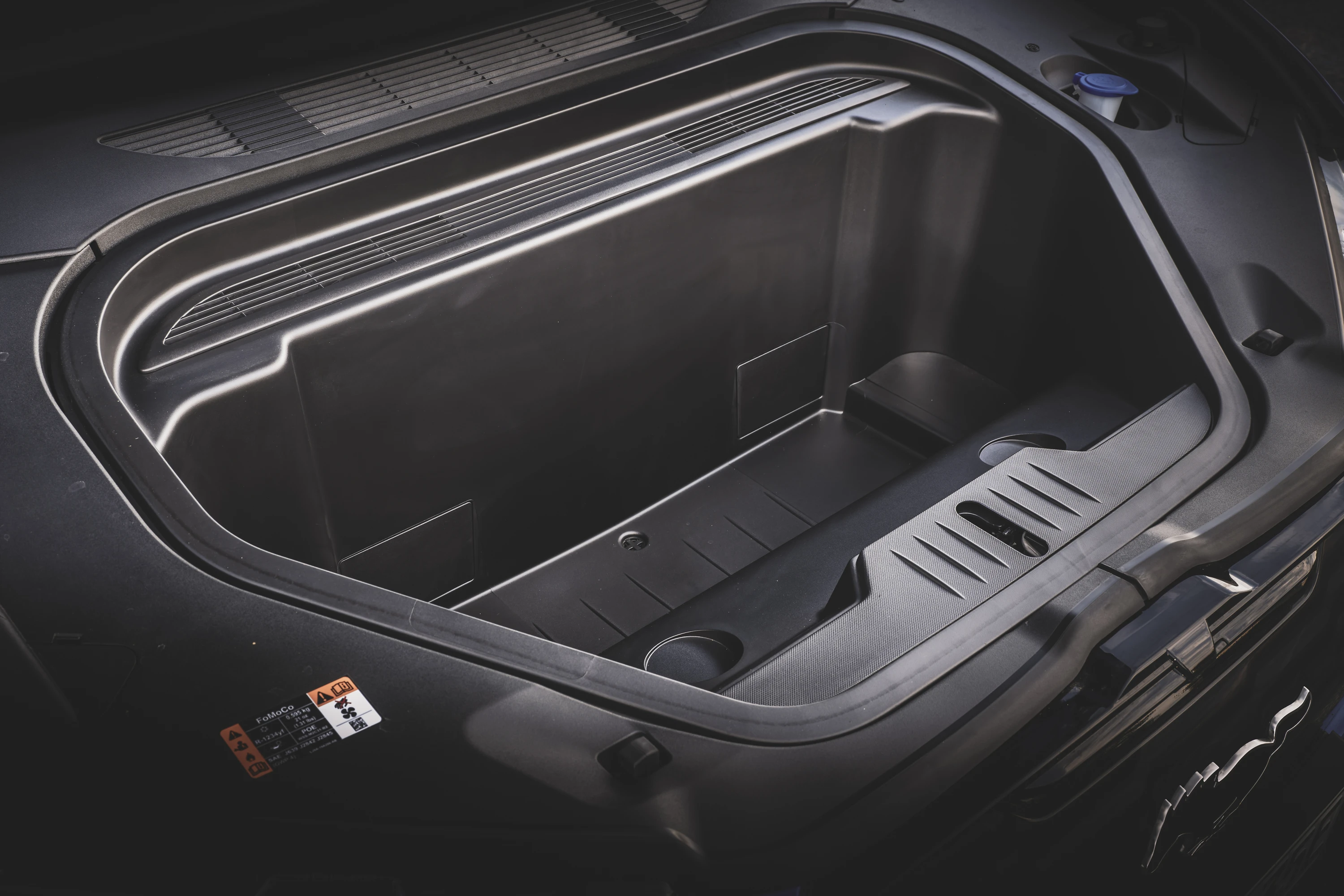 Ford Mustang Mach-E GT frunk view