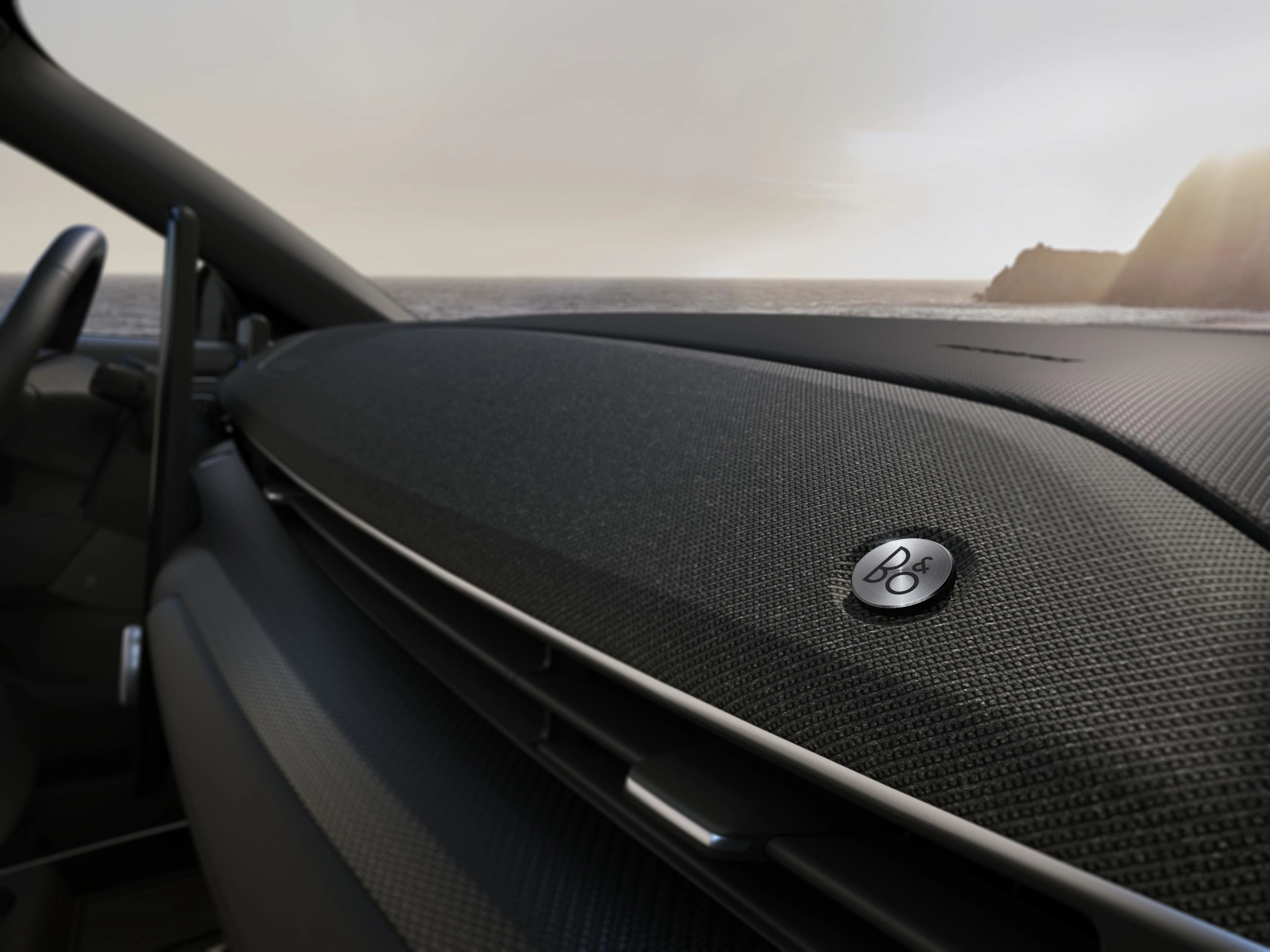 Ford Mustang Mach-E Long Range RWD speakers view