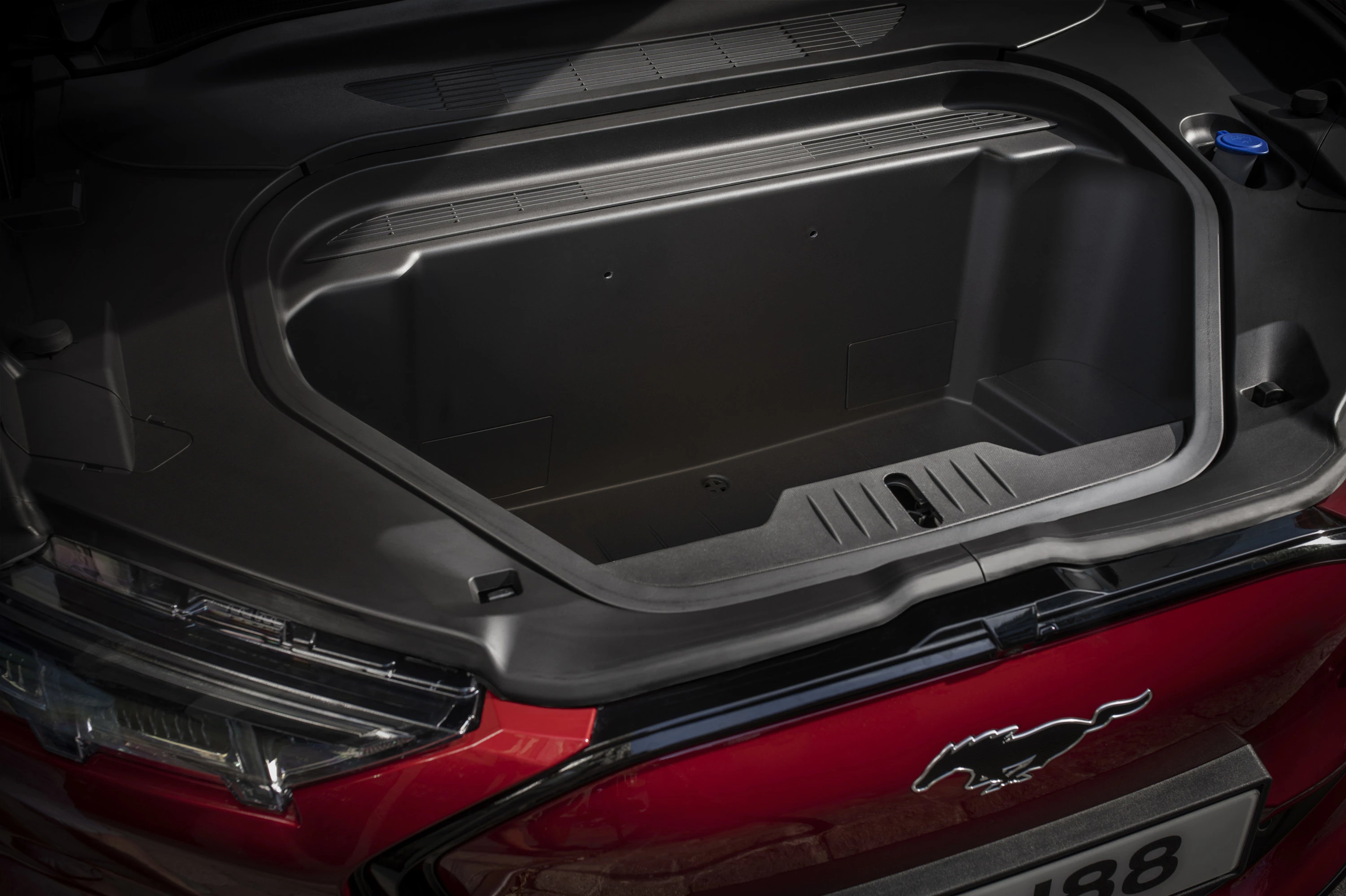 Ford Mustang Mach-E Standard Range AWD frunk view