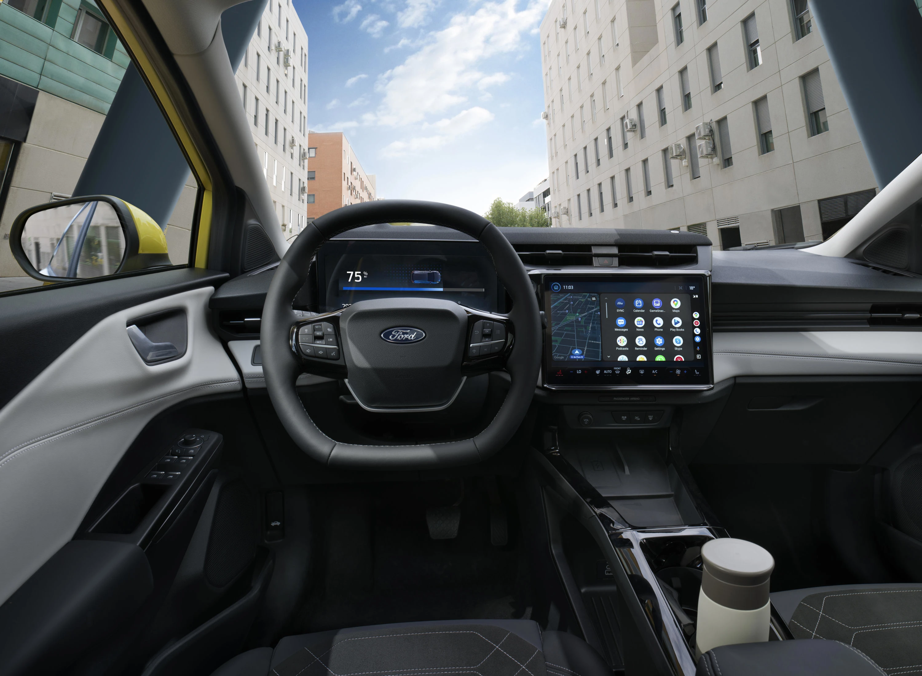Ford Puma Gen-E screens view