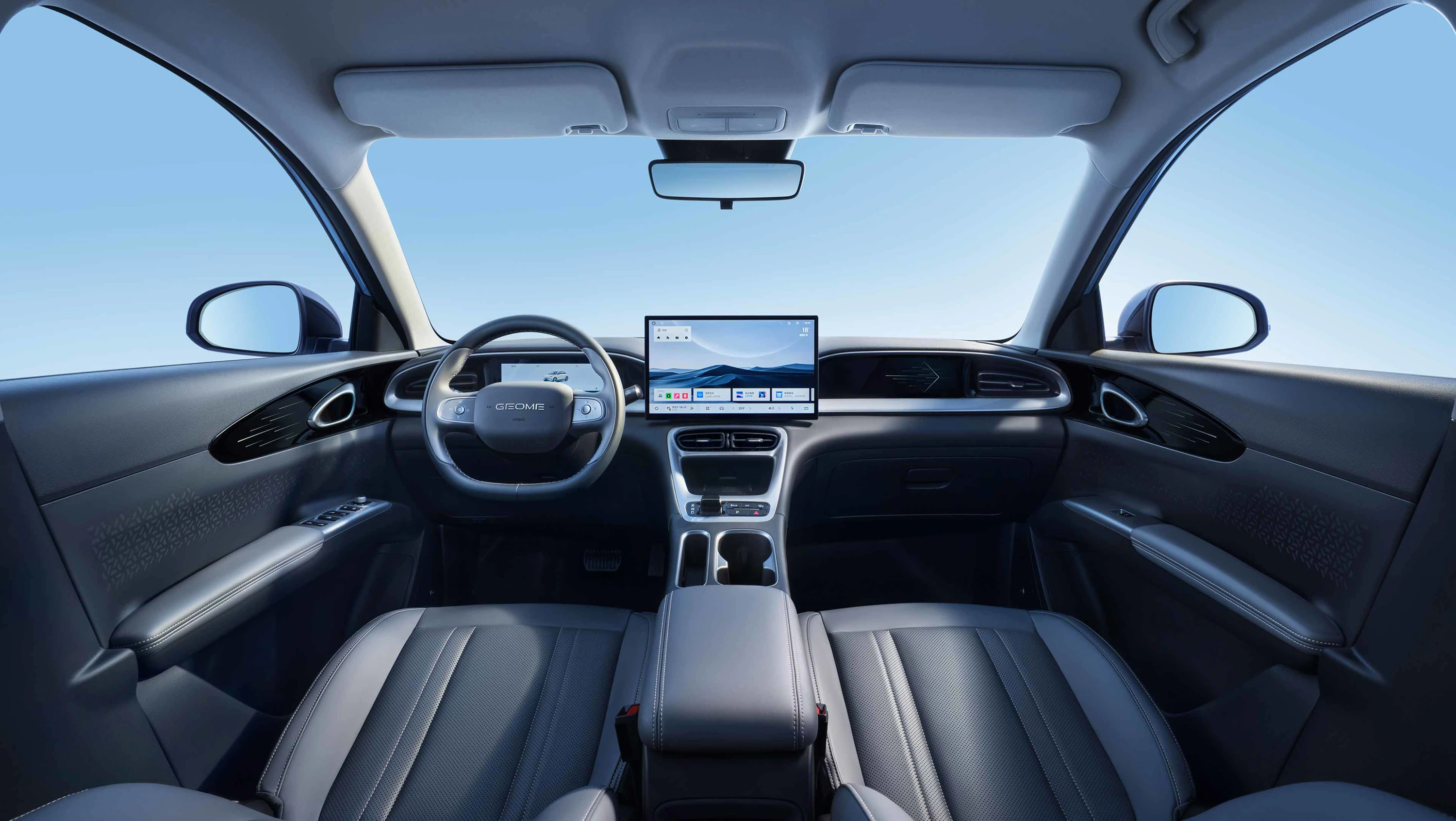 Geely E2 35.4 kWh interior view