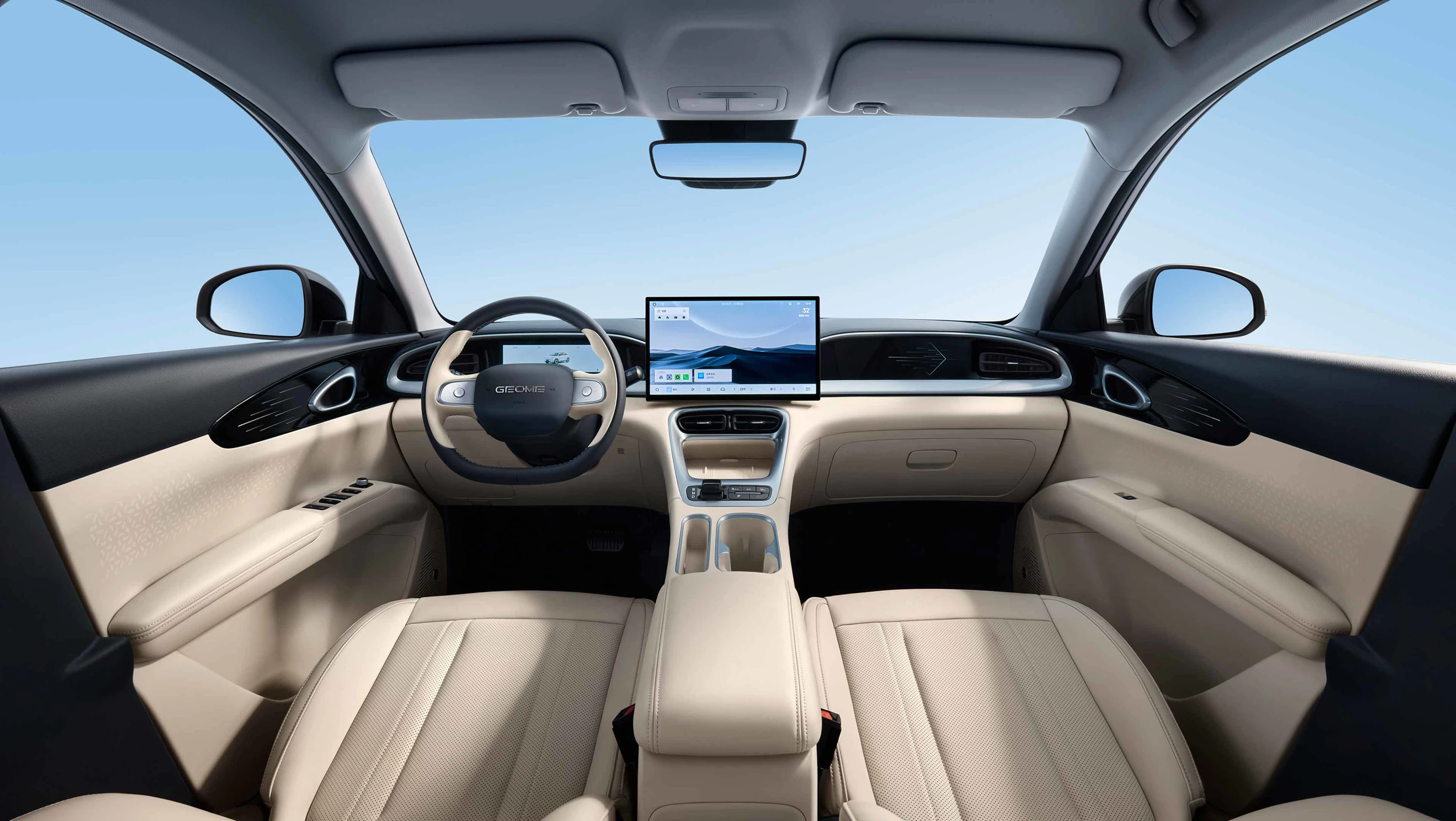 Geely E2 47.1 kWh interior view