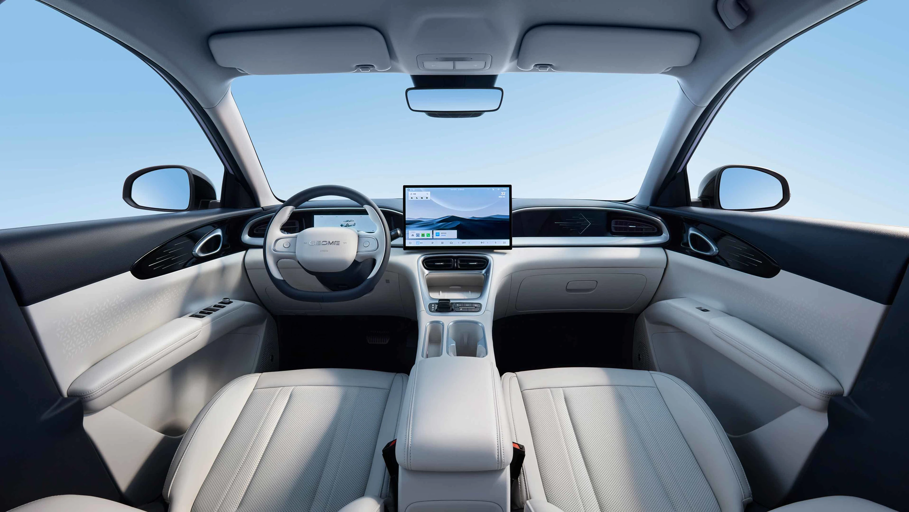 Geely E2 47.1 kWh interior view