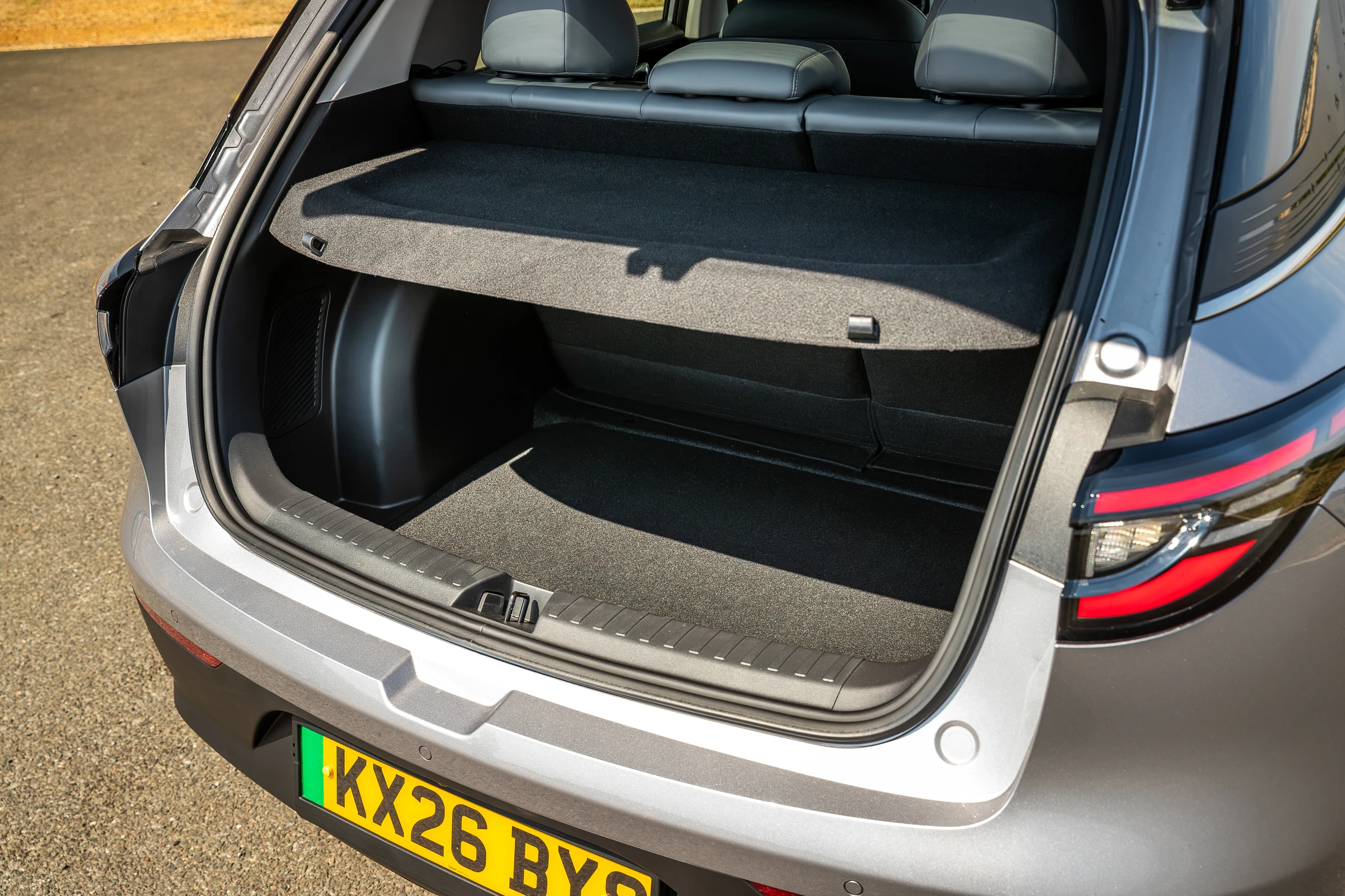 Geely EX2 35.4 kWh trunk view