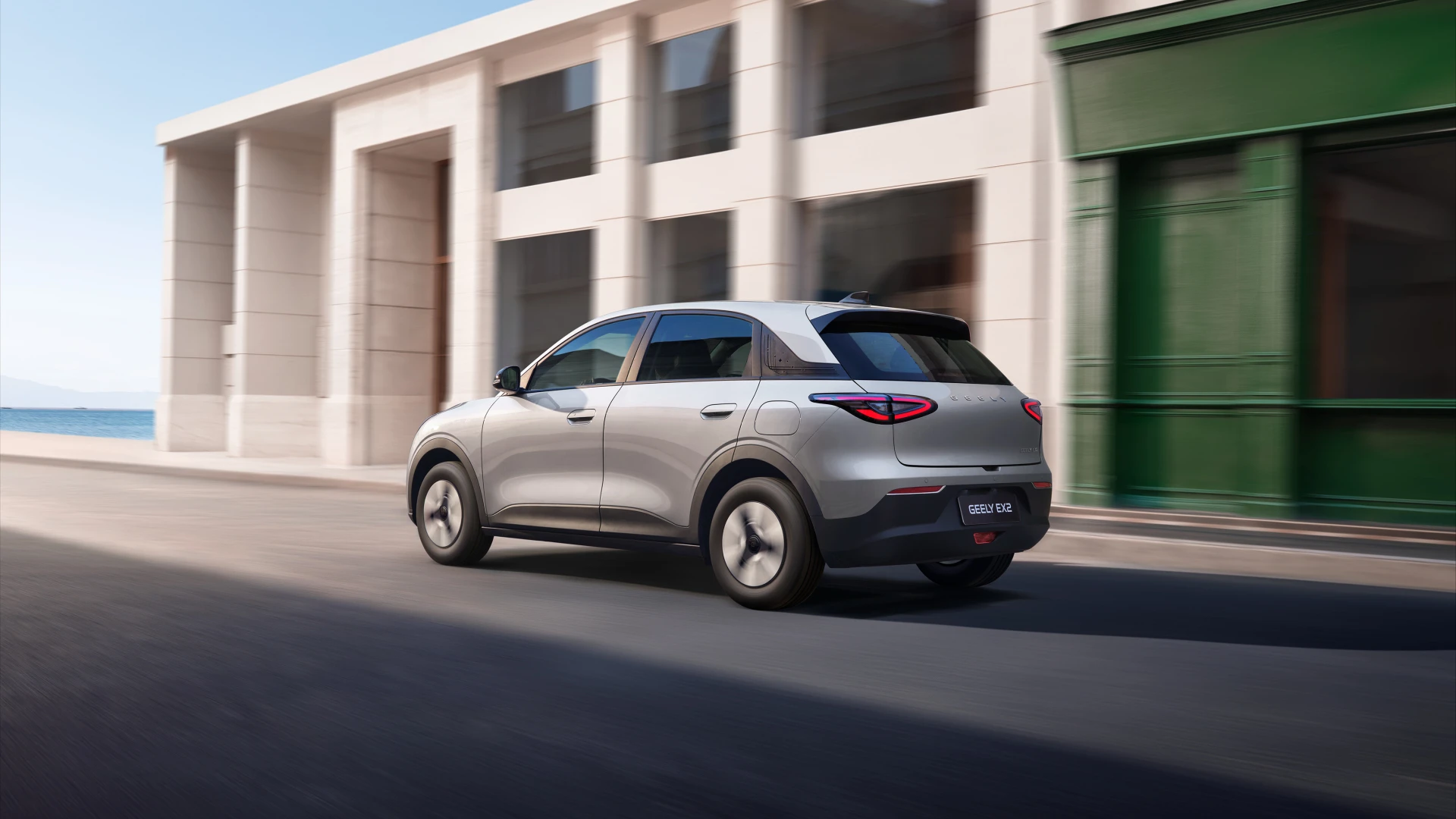 Geely EX2 35.4 kWh exterior view