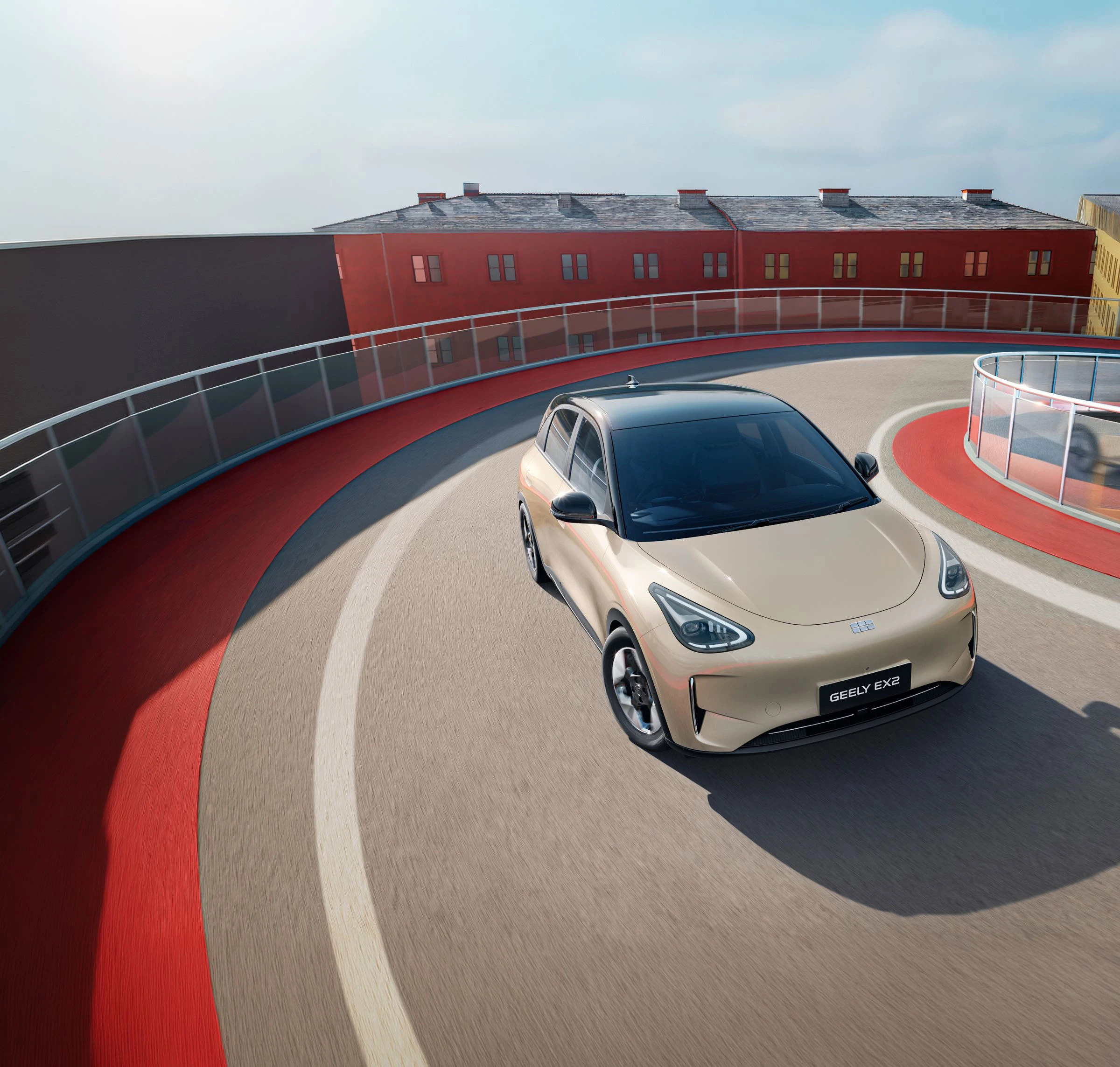 Geely EX2 35.4 kWh exterior view