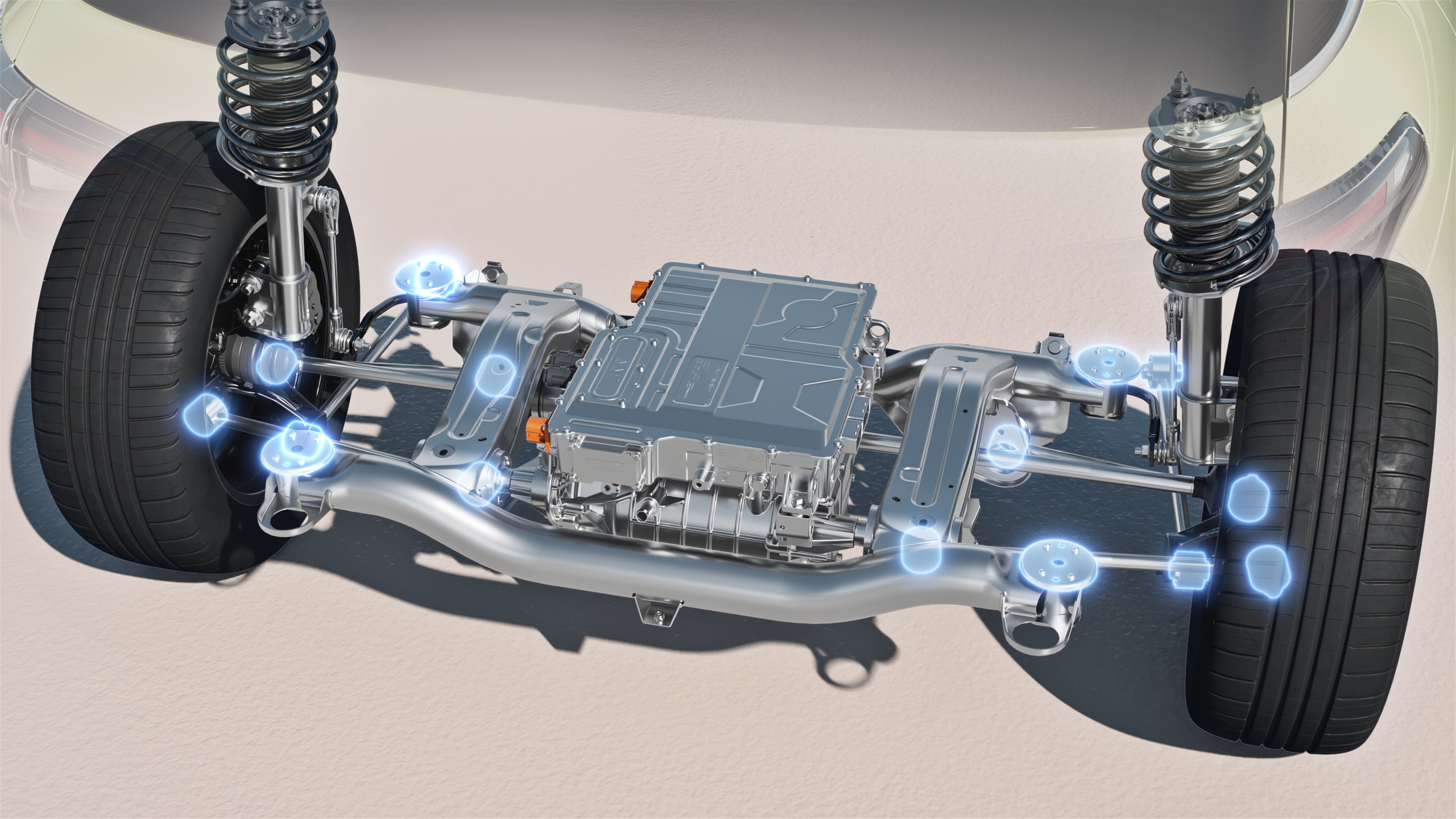 Geely EX2 35.4 kWh technology view