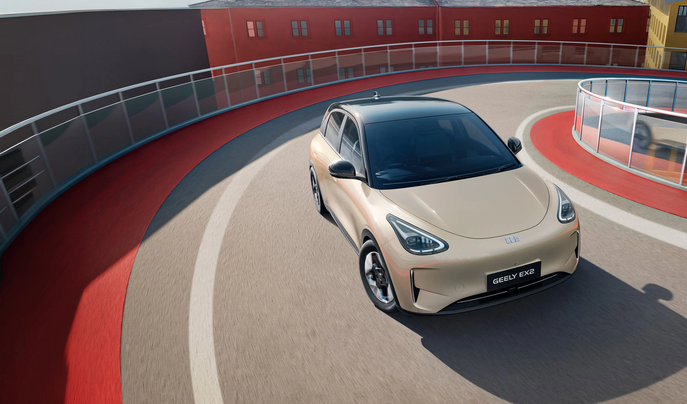 Geely EX2 47.1 kWh exterior view