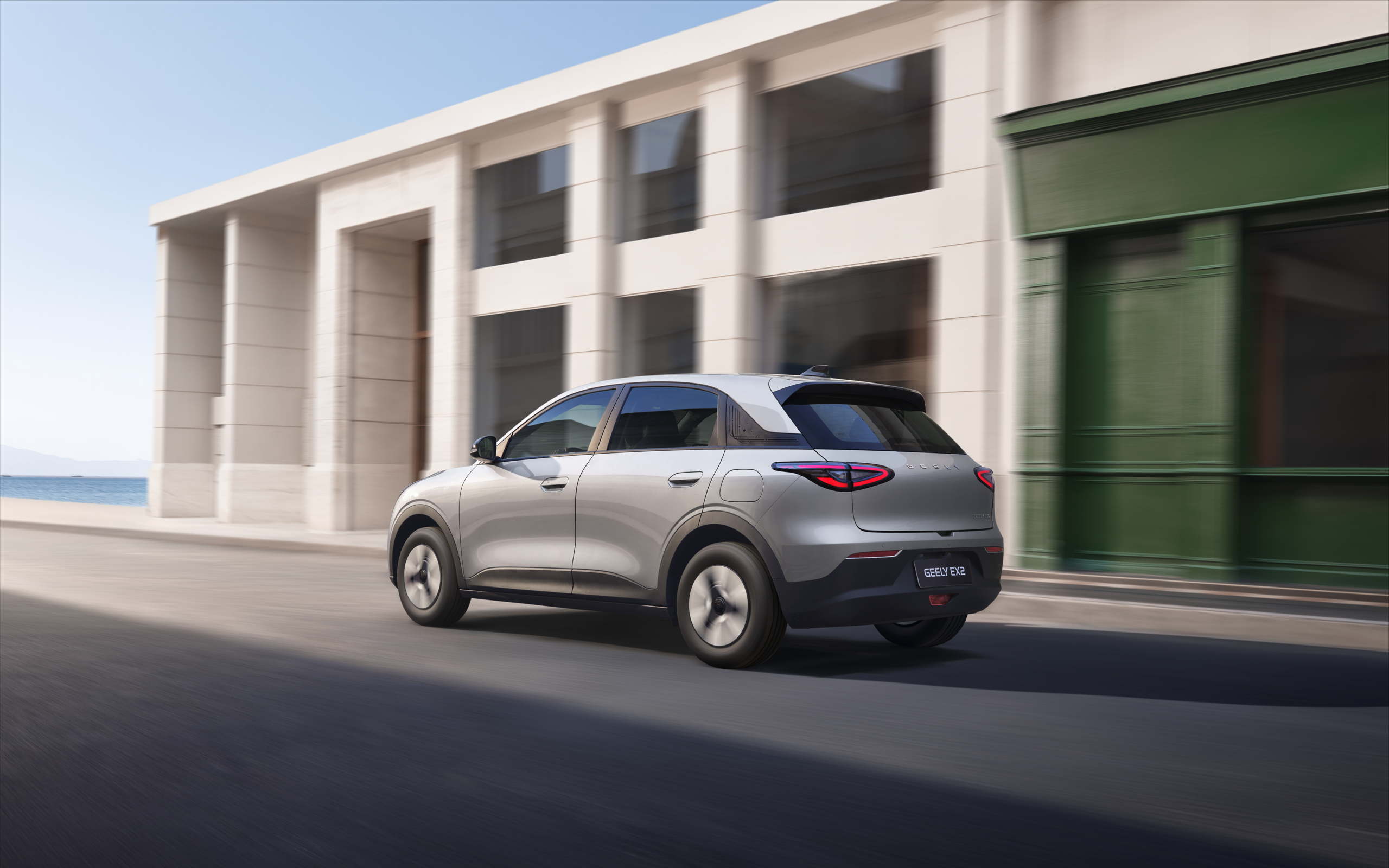 Geely EX2 47.1 kWh exterior view
