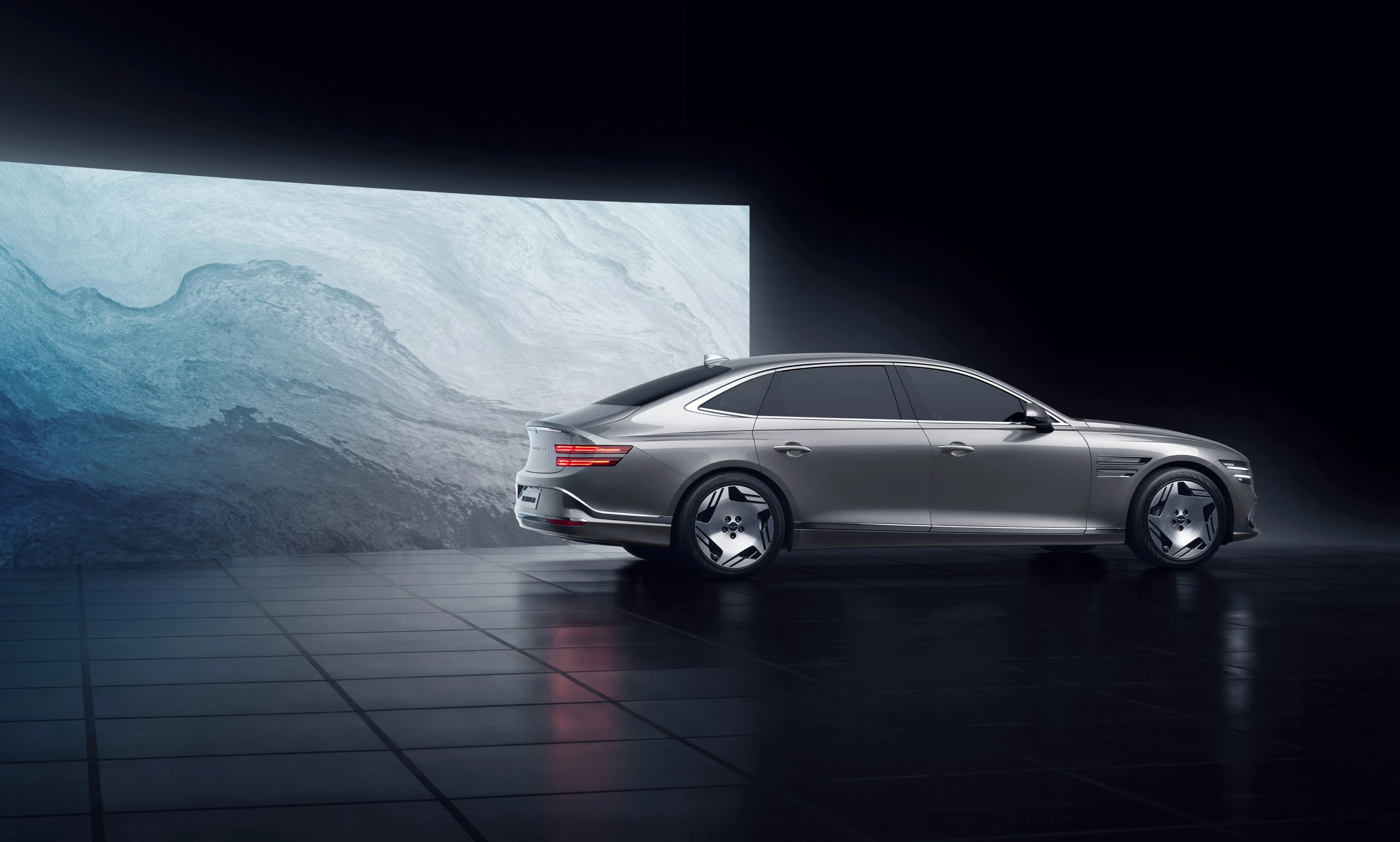 Genesis G80 Electrified AWD exterior view