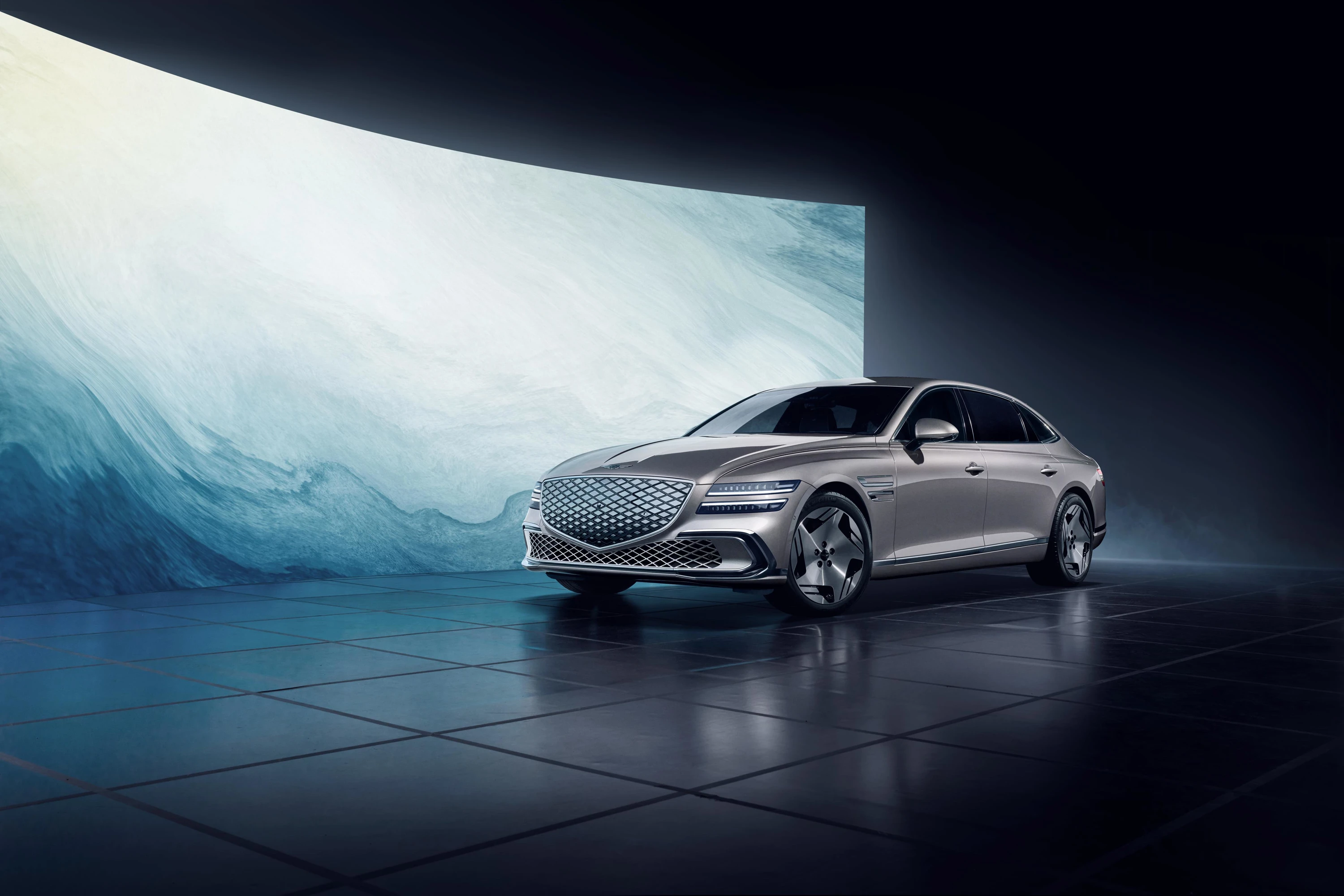 Genesis G80 Electrified AWD exterior view