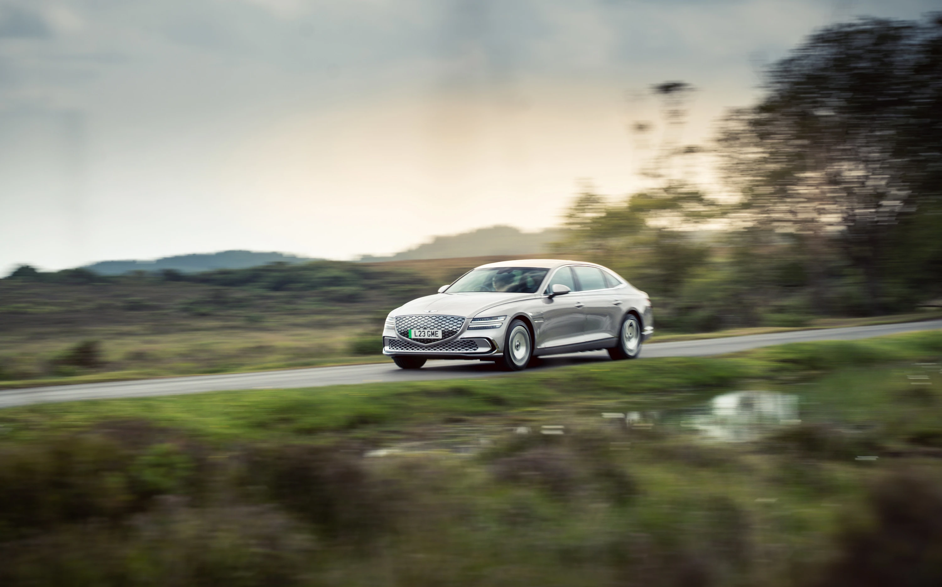 Genesis G80 Electrified AWD exterior view
