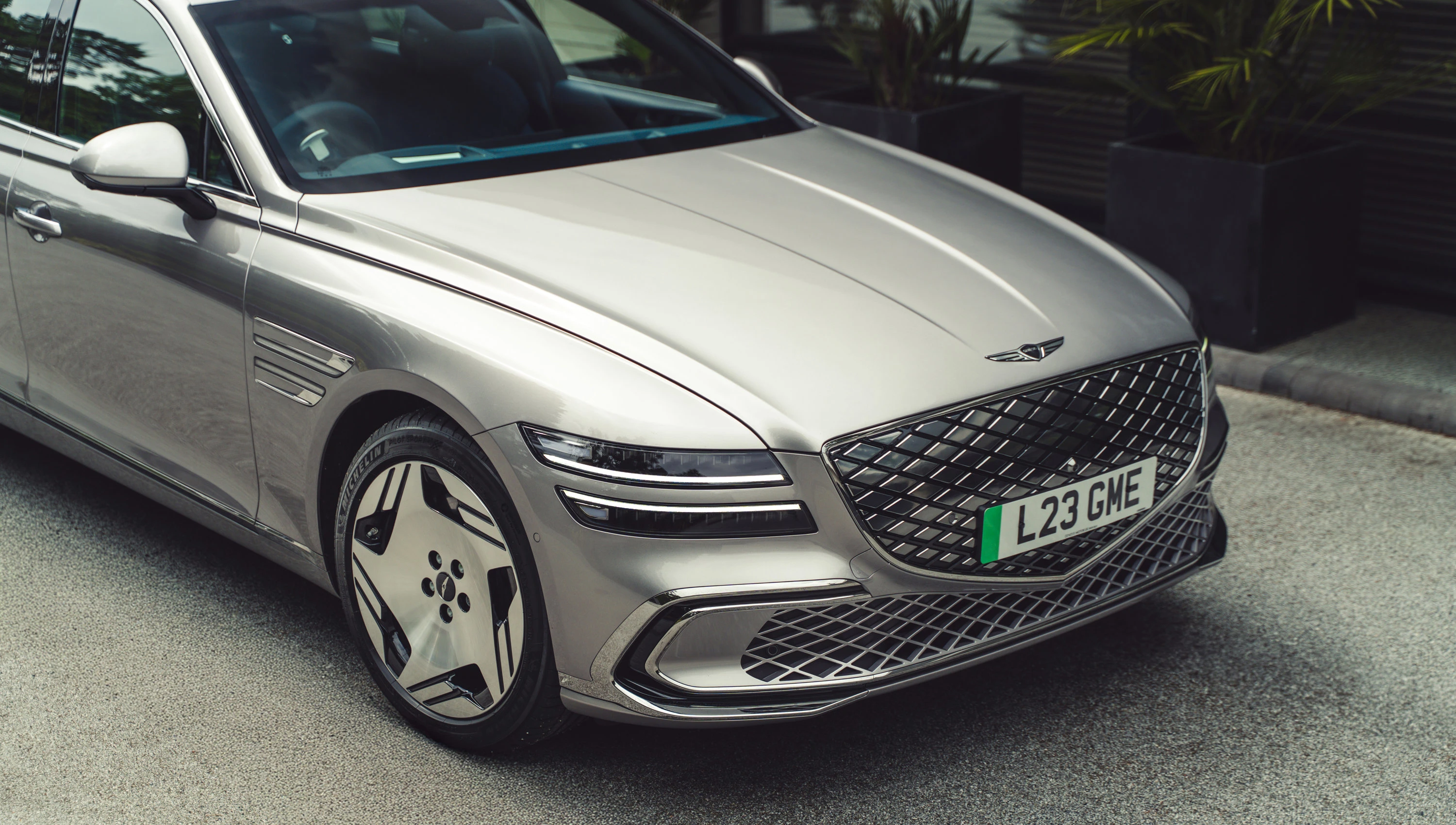 Genesis G80 Electrified AWD exterior view