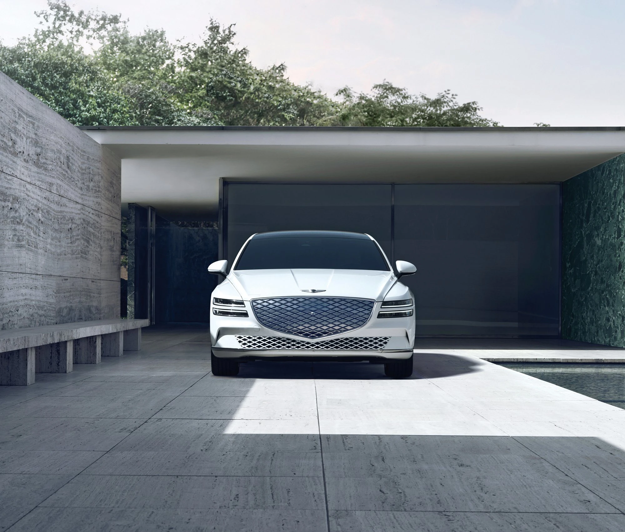 Genesis G80 Electrified AWD exterior view