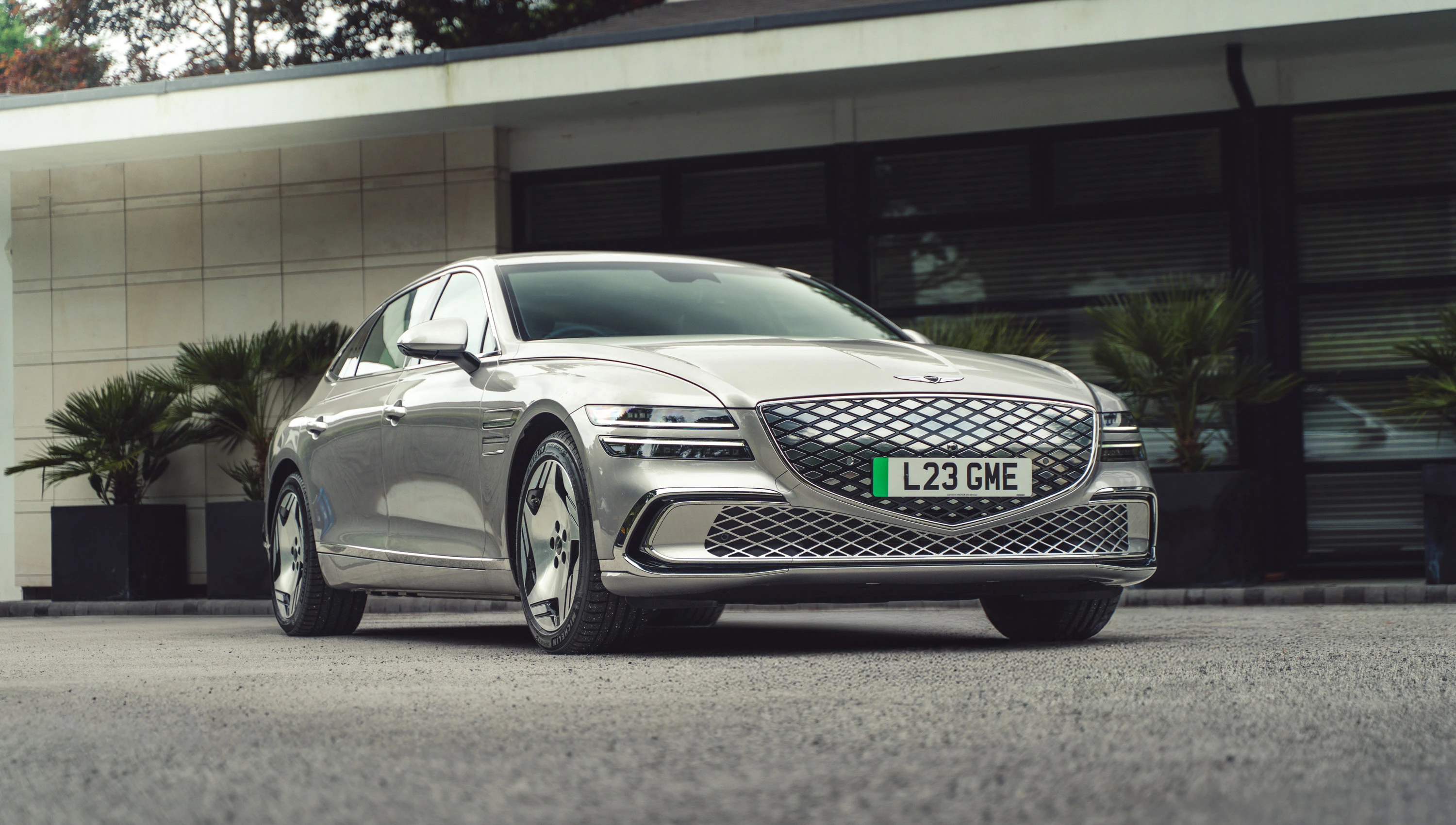 Genesis G80 Electrified AWD exterior view