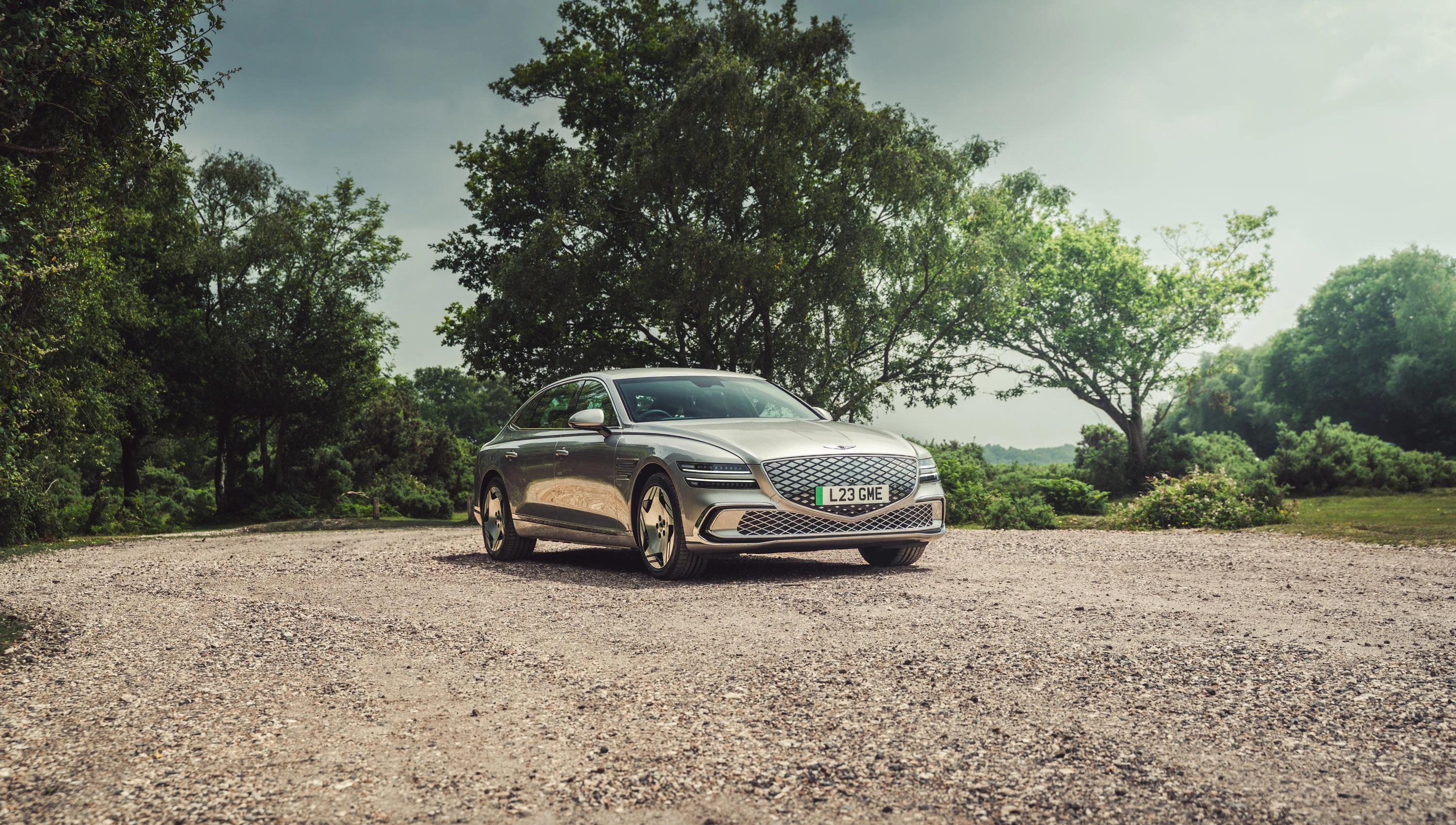Genesis G80 Electrified AWD exterior view