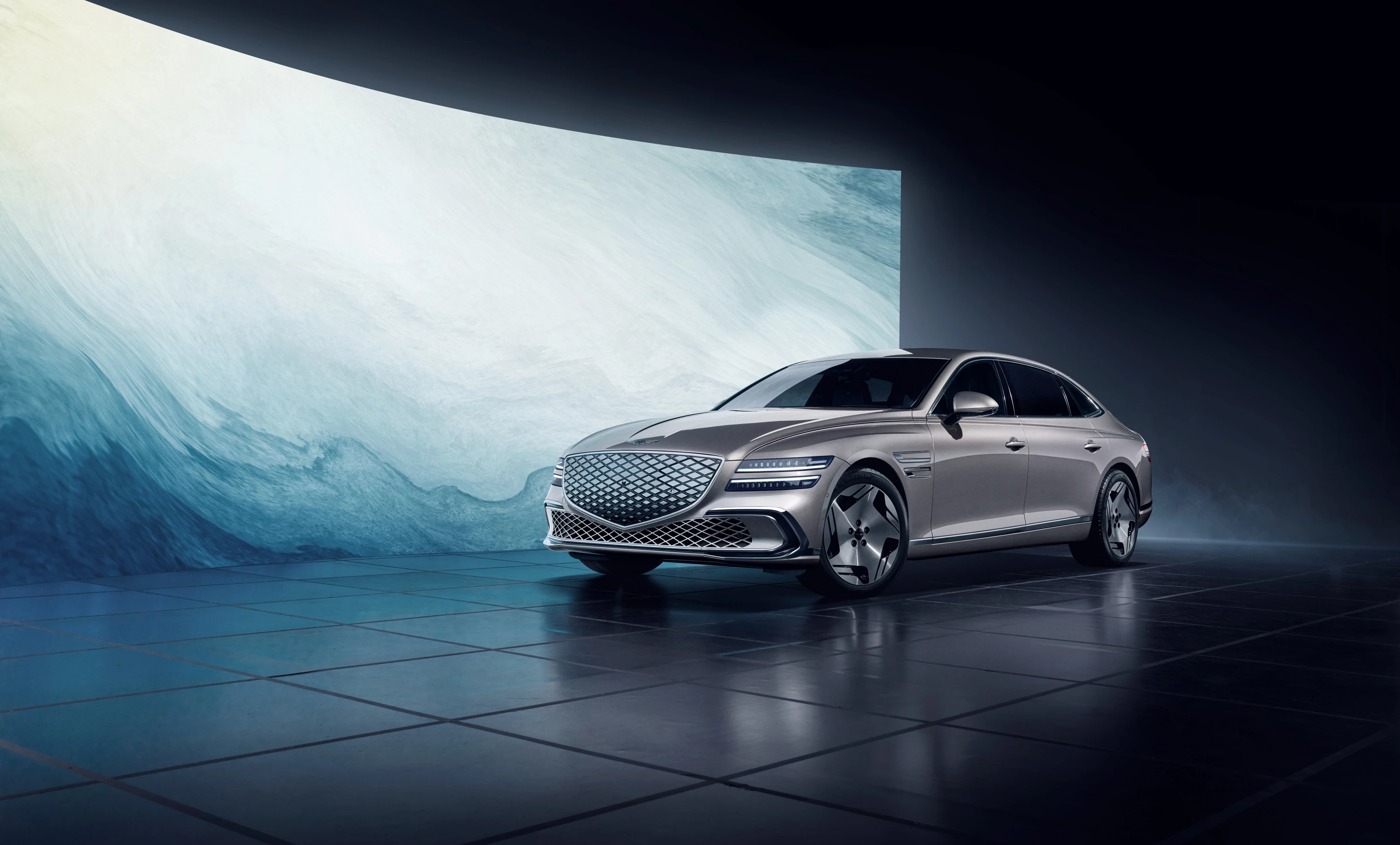 Genesis G80 Electrified AWD exterior view