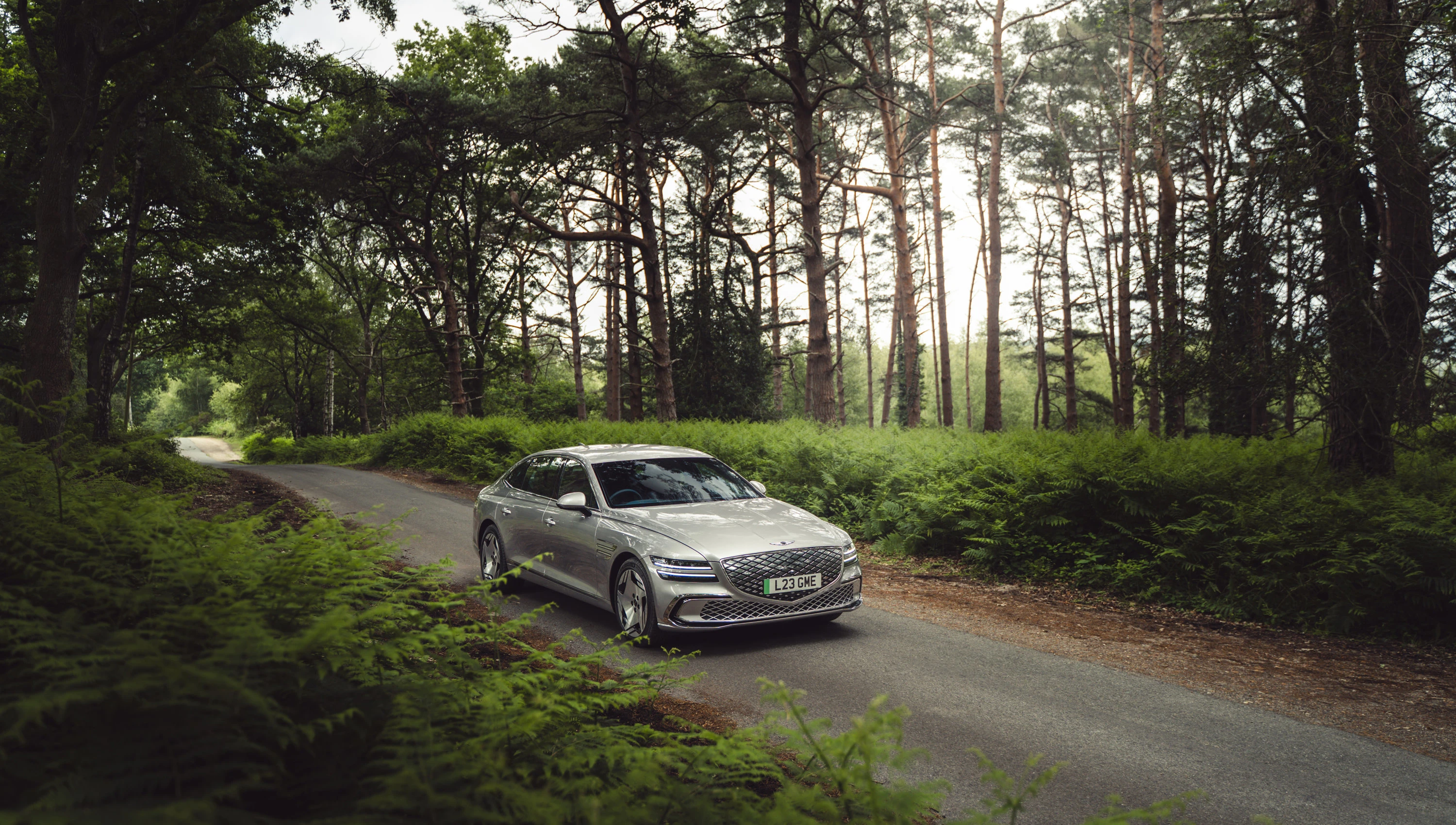 Genesis G80 Electrified AWD exterior view